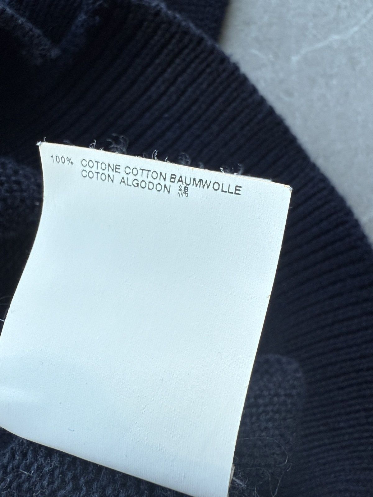 Maison Margiela Early MARTIN MARGIELA Line 10 Abstract Yoke Navy Cardigan Size US S / EU 44-46 / 1 - 17 Thumbnail
