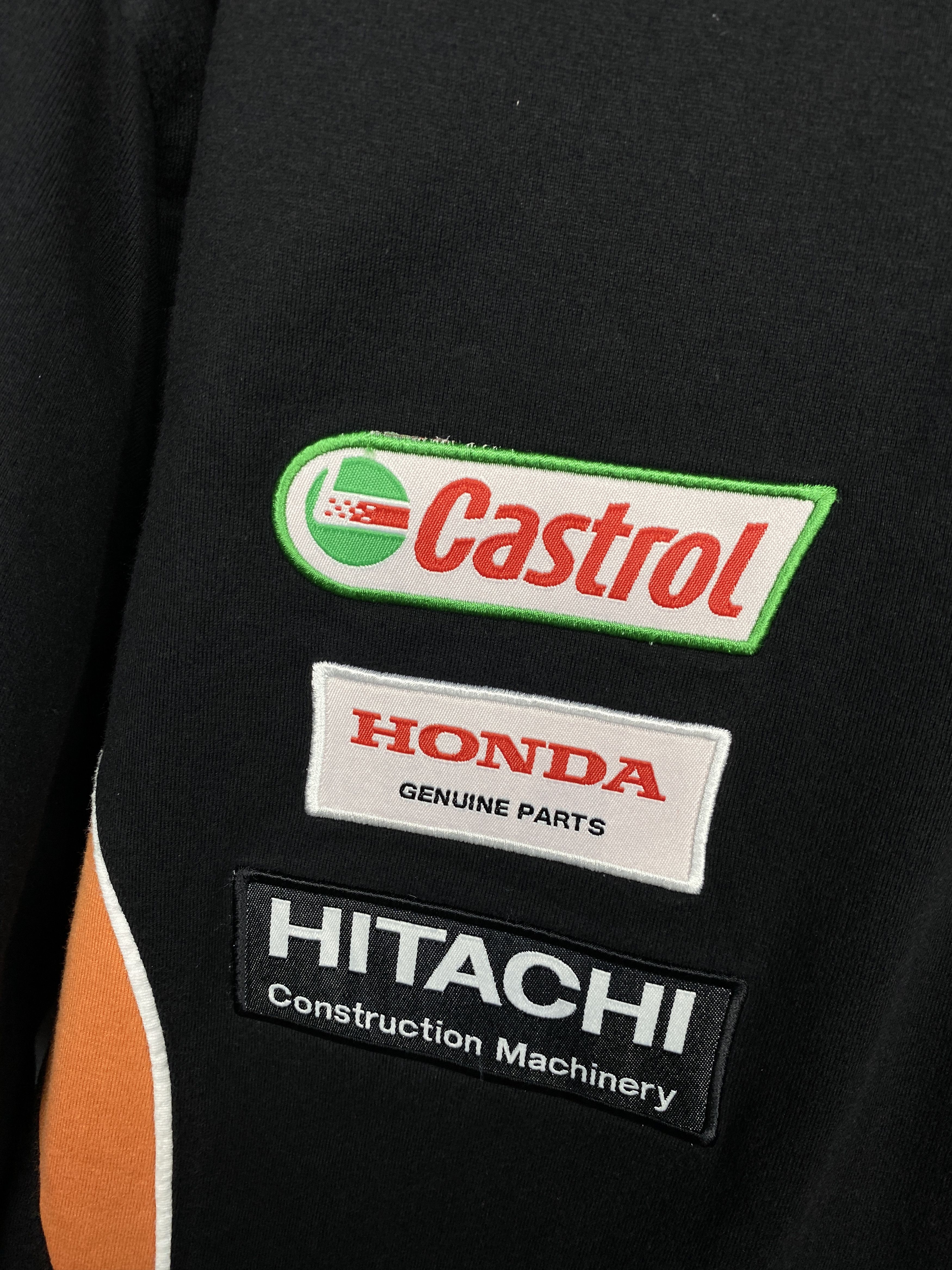 Honda Honda Racing Team Vintage Mens Polo Shirt Size US XL / EU 56 / 4 - 4 Thumbnail