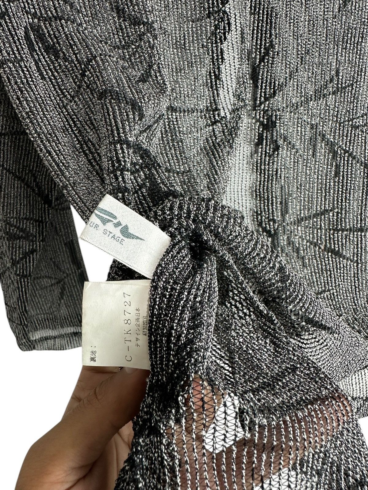 Yohji Yamamoto 2000s UNDEFINED TRANSPARENT Shirt ISSEY YOHJI STYLE Size M / US 6-8 / IT 42-44 - 10 Thumbnail