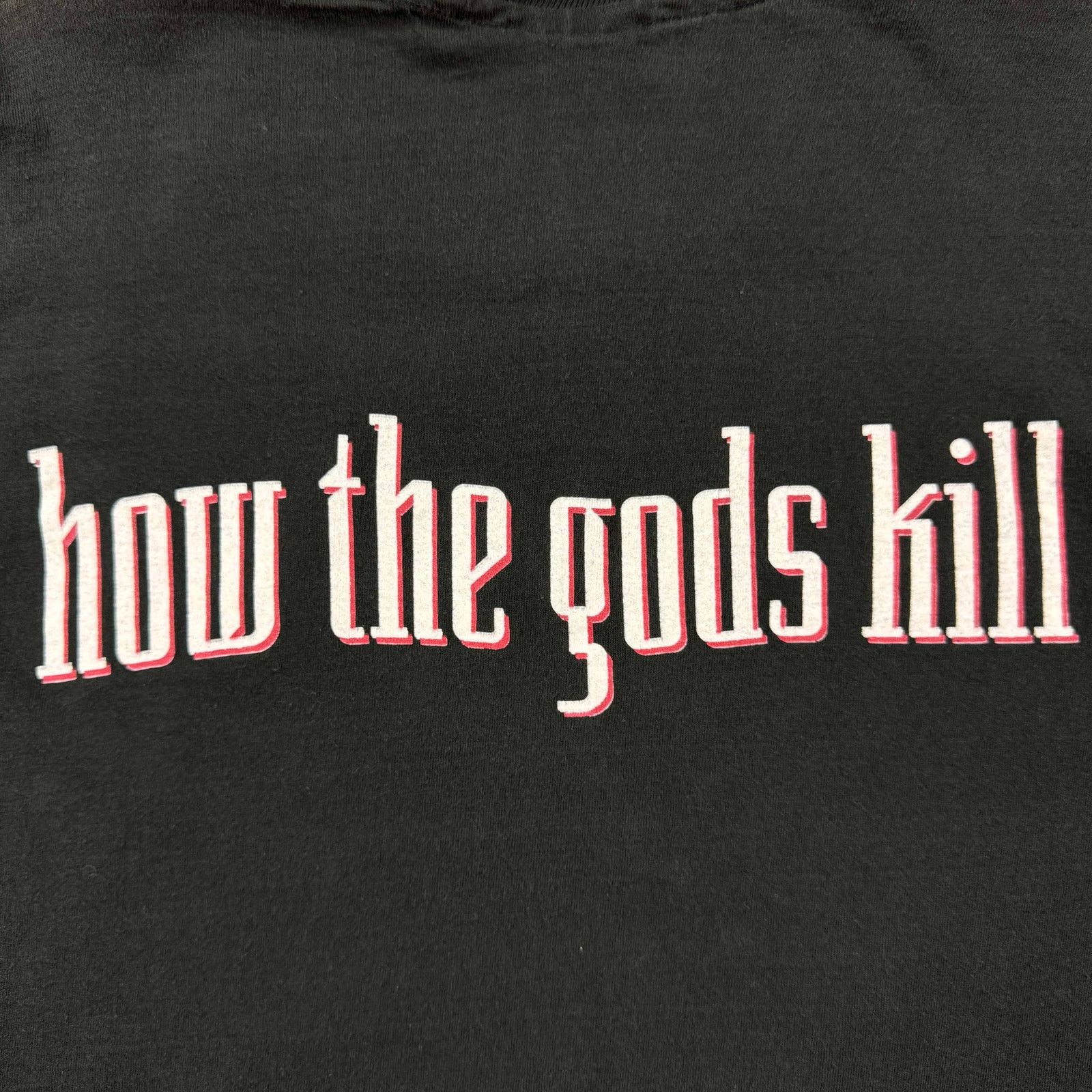 Vintage 90s Danzig 3 III How The Gods Kill Misfits Band T-Shirt L Size US L / EU 52-54 / 3 - 3 Thumbnail