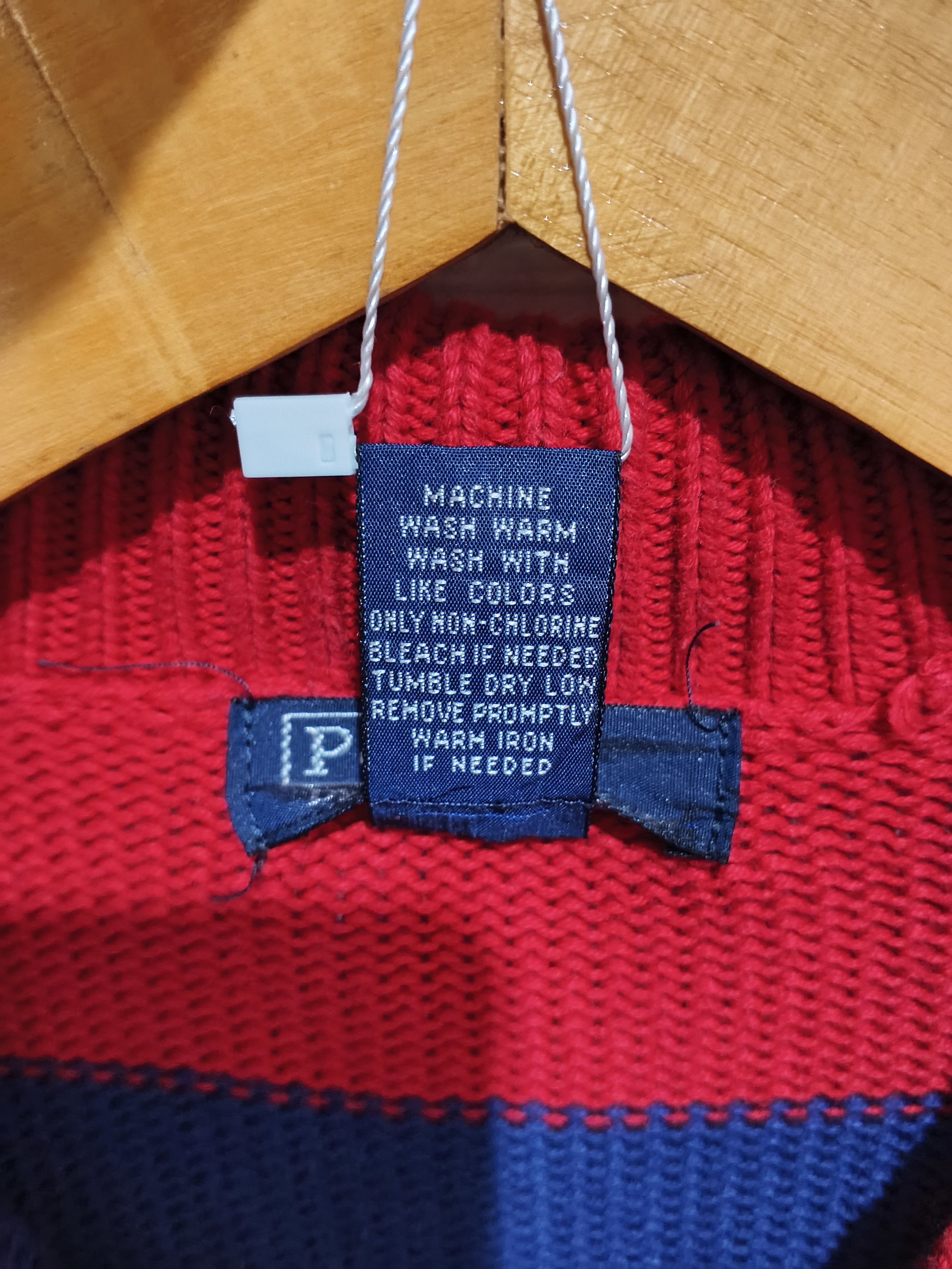 Polo Ralph Lauren 90s Polo Ralph Lauren Striped Half Zip Cotton Sweater Size US XS / EU 42 / 0 - 7 Thumbnail