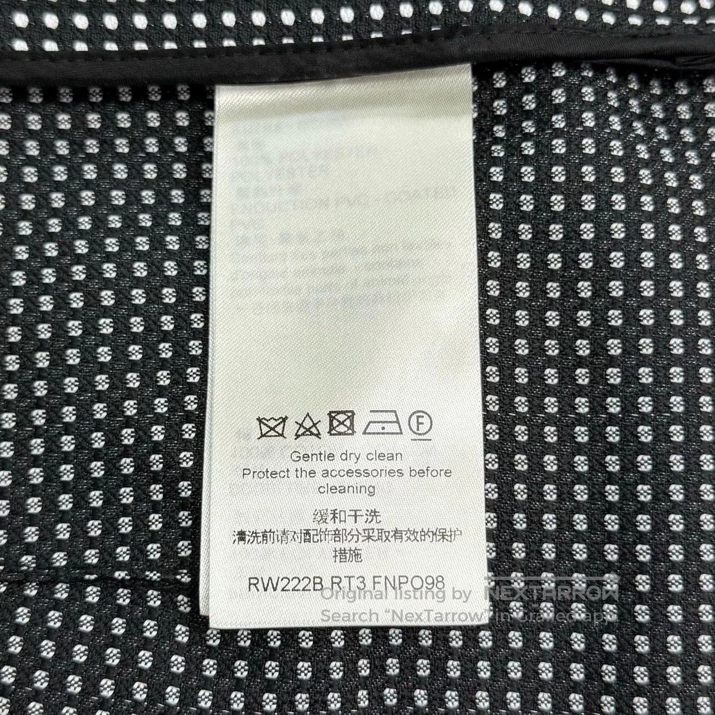 Louis Vuitton LV Black White Check Button Trousers. Size US 36 / EU 52 - 6 Thumbnail