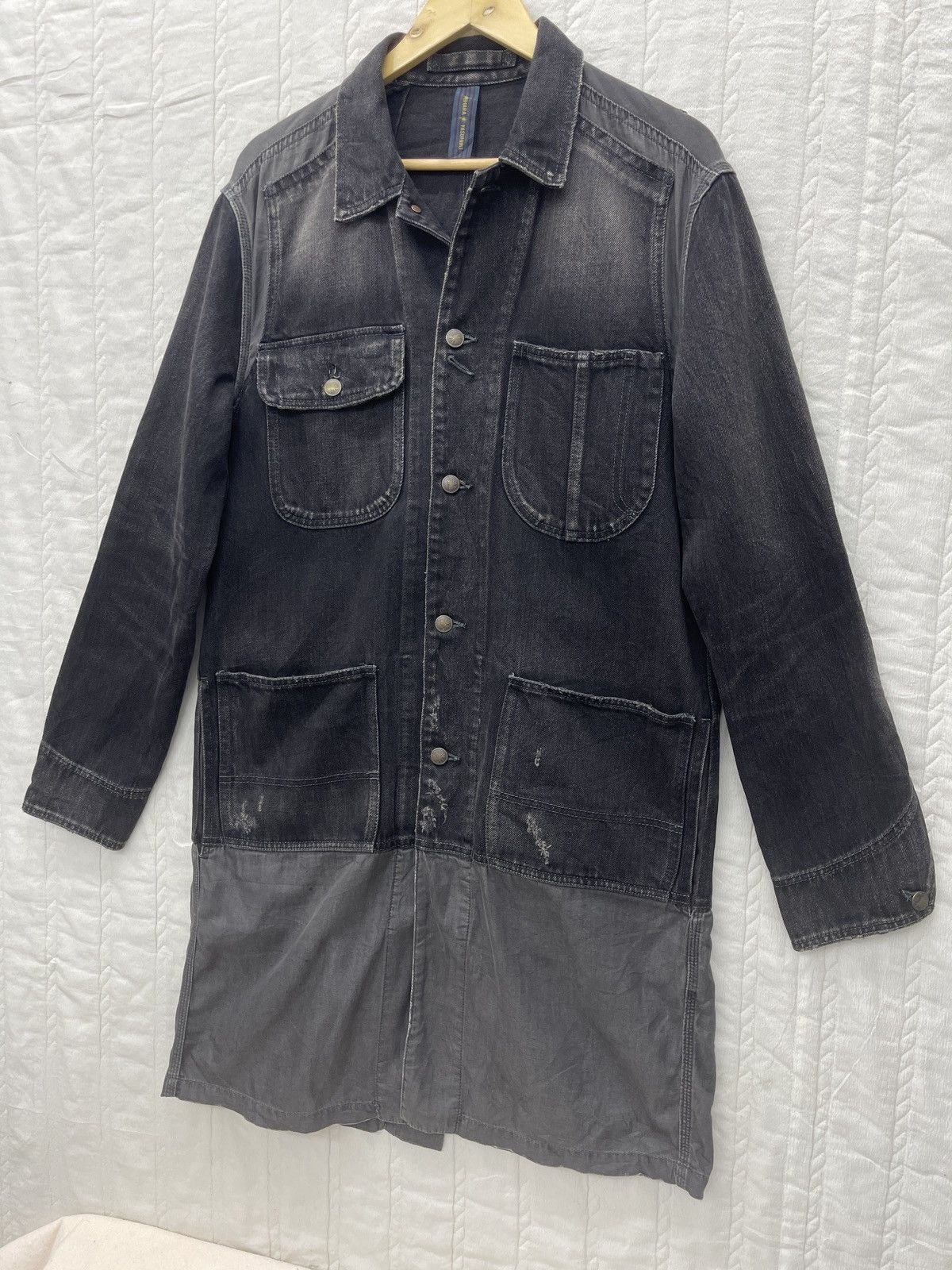 Maison MIHARA YASUHIRO RARE🔥MIHARA YASUHIRO AW15 DENIM OVERJACKET Size US S / EU 44-46 / 1 - 4 Thumbnail