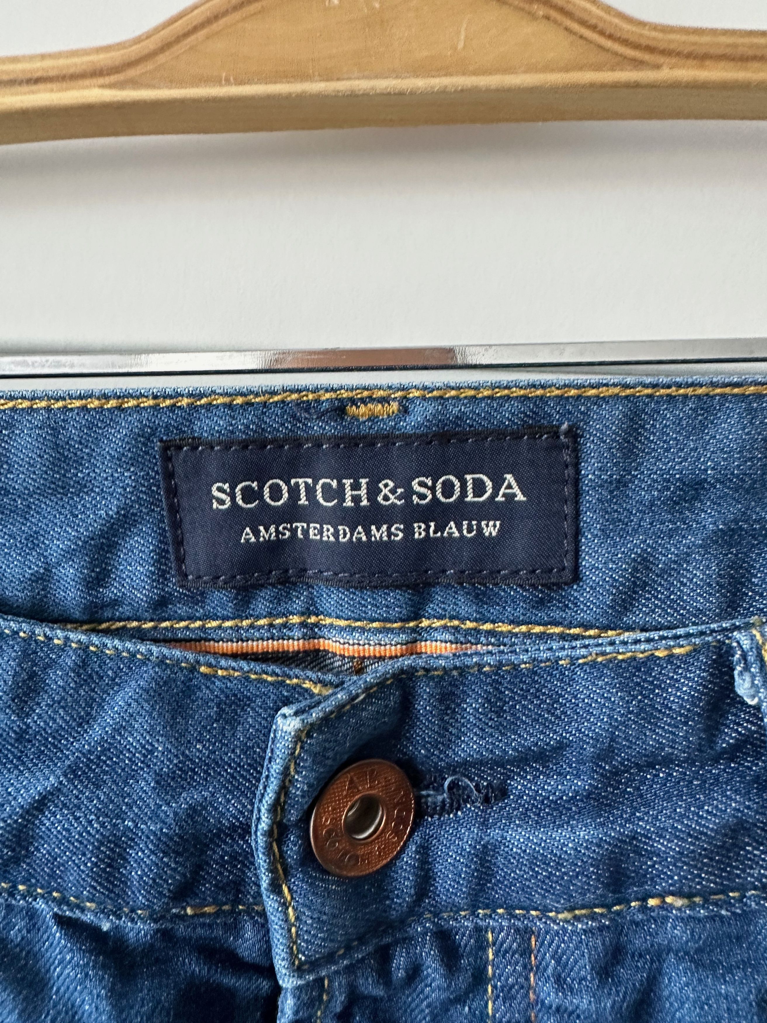 Scotch & Soda Scotch & Soda Vernon Chemistry Denim Pants 34 x 34 Size US 34 / EU 50 - 4 Thumbnail
