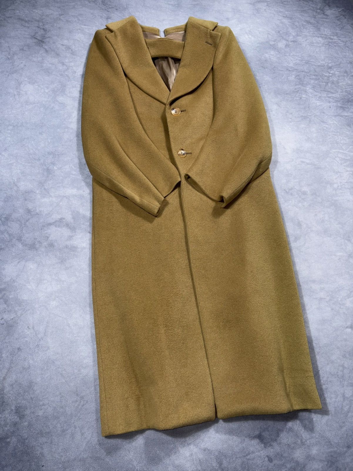 Junya Watanabe Junya Watanabe AW12 Angora/Wool Cape Coat Size US S / EU 44-46 / 1 - 4 Thumbnail