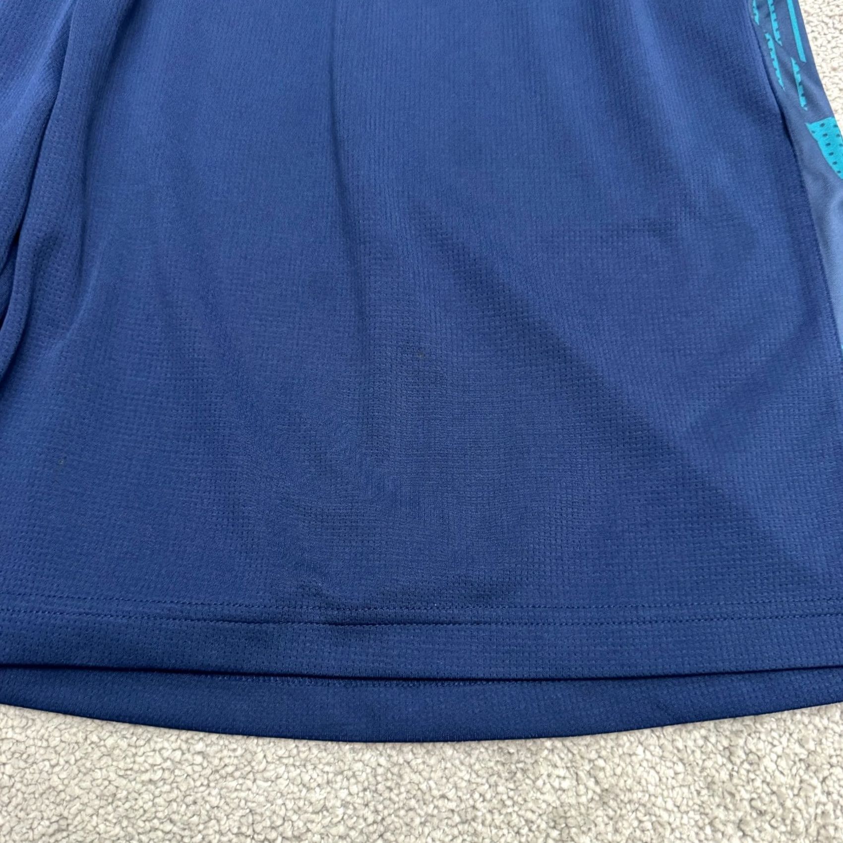 Vintage Foundry Basketball Training Shorts Men 3XL Blue Black Performance Athletic Shorts Size US 39 - 5 Thumbnail