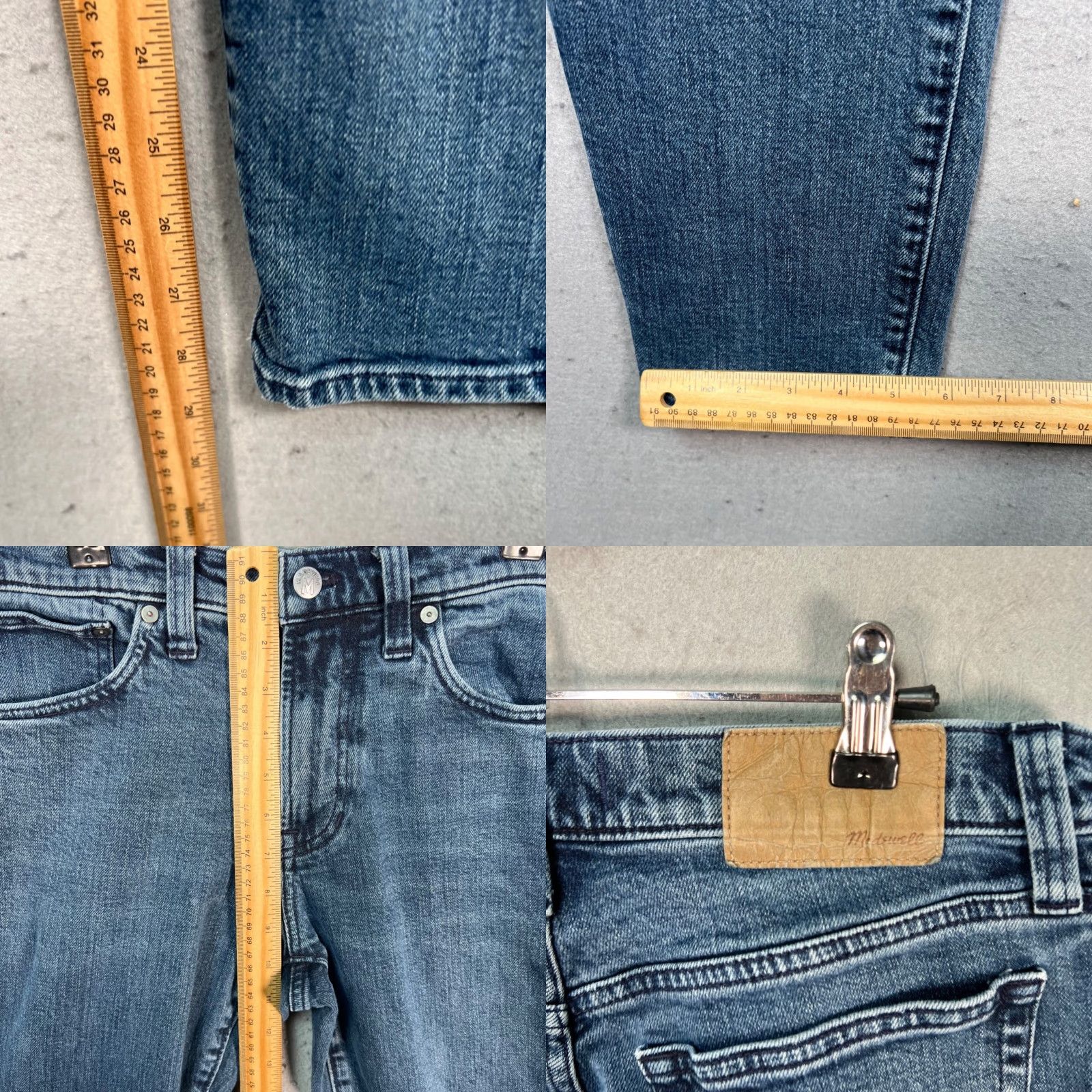 Madewell Madewell Jeans Slim 30 x 30 Denim Blue Cotton Blend 5-Pocket Mens Size US 30 / EU 46 - 8 Thumbnail