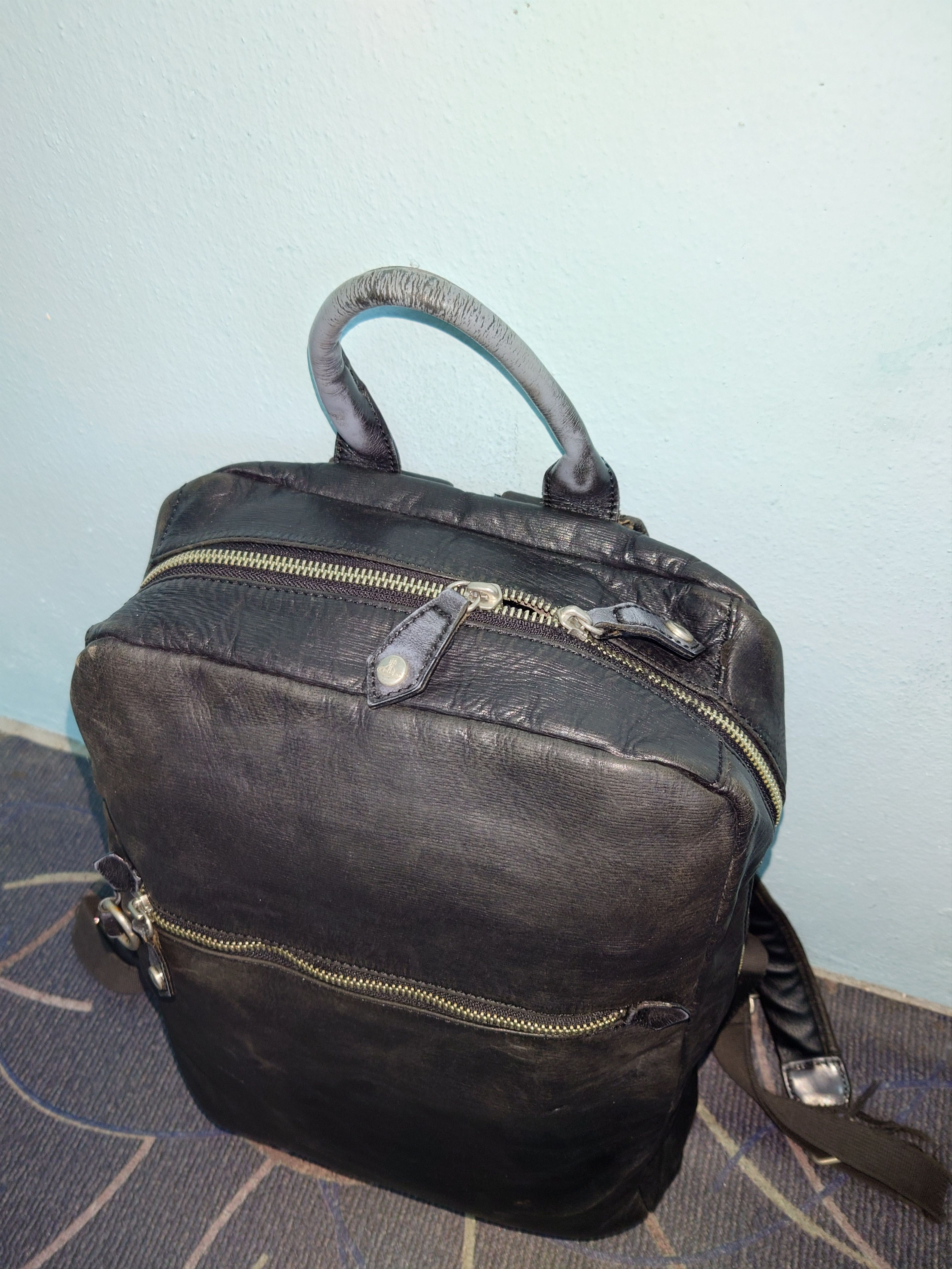 Vivienne Westwood Vivienne Westwood Archival Leather Backpack Size ONE SIZE - 6 Thumbnail