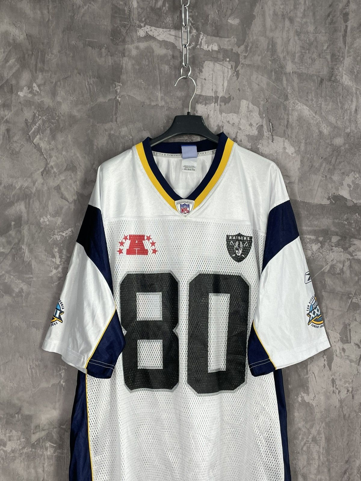 NFL × Reebok Oakland Raiders Jerry Rice Super Bowl Reebok Jersey X Large Size US XL / EU 56 / 4 - 2 Thumbnail