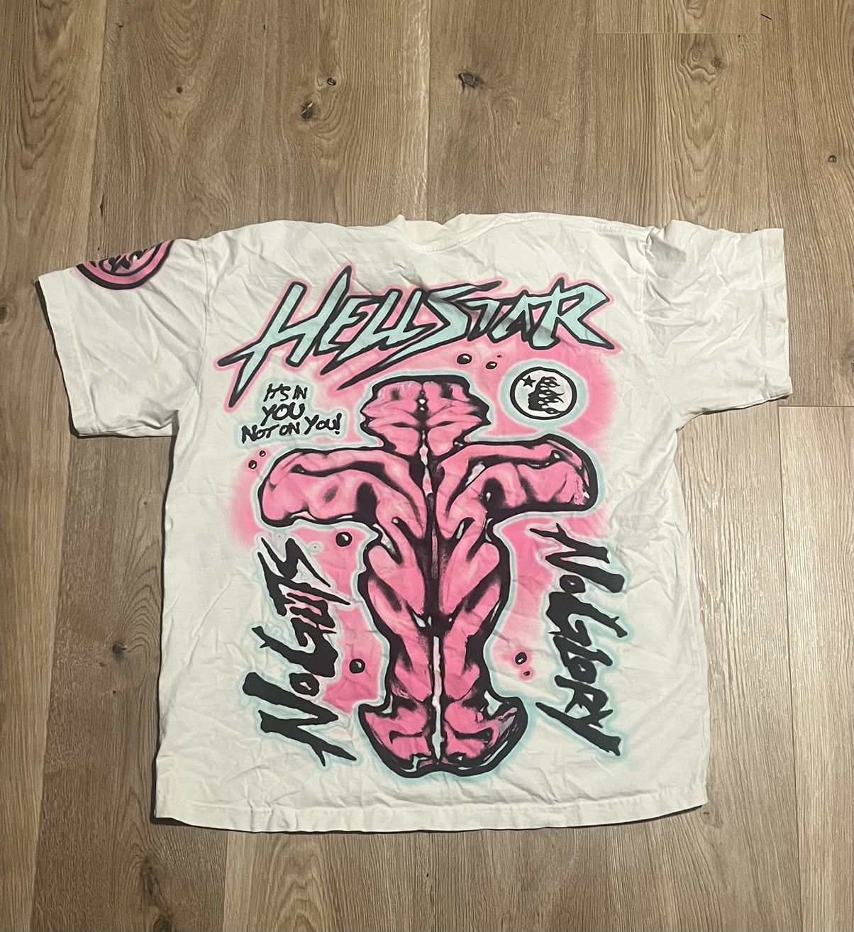 HELLSTAR Hellstar No Guts No Glory Tee Size US M / EU 48-50 / 2 - 2 Thumbnail