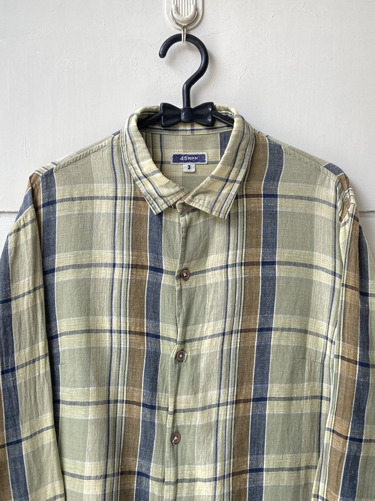 45rpm 45RPM Plaid Shirt Size US XS / EU 42 / 0 - 3 Thumbnail