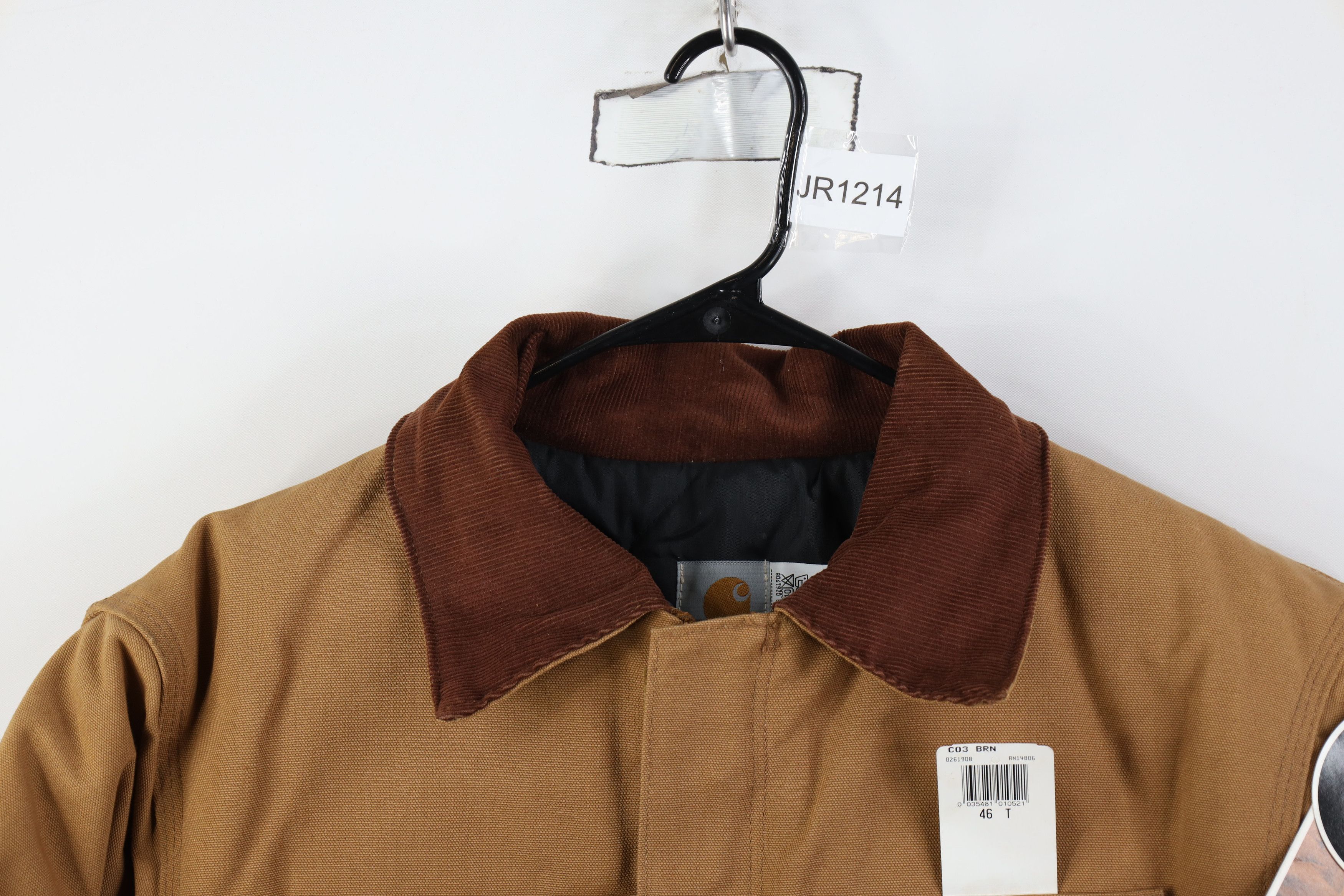 Carhartt Deadstock Vintage 90s Carhartt Chore Barn Jacket Brown USA Size US XXL / EU 58 / 5 - 2 Thumbnail