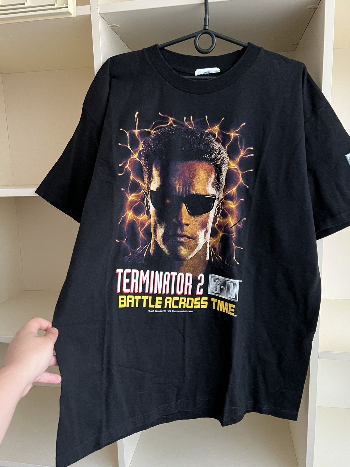 Vintage Universal Studios Terminator 2 T-Shirt Movie Merch Vintage Size US XXL / EU 58 / 5 - 4 Thumbnail