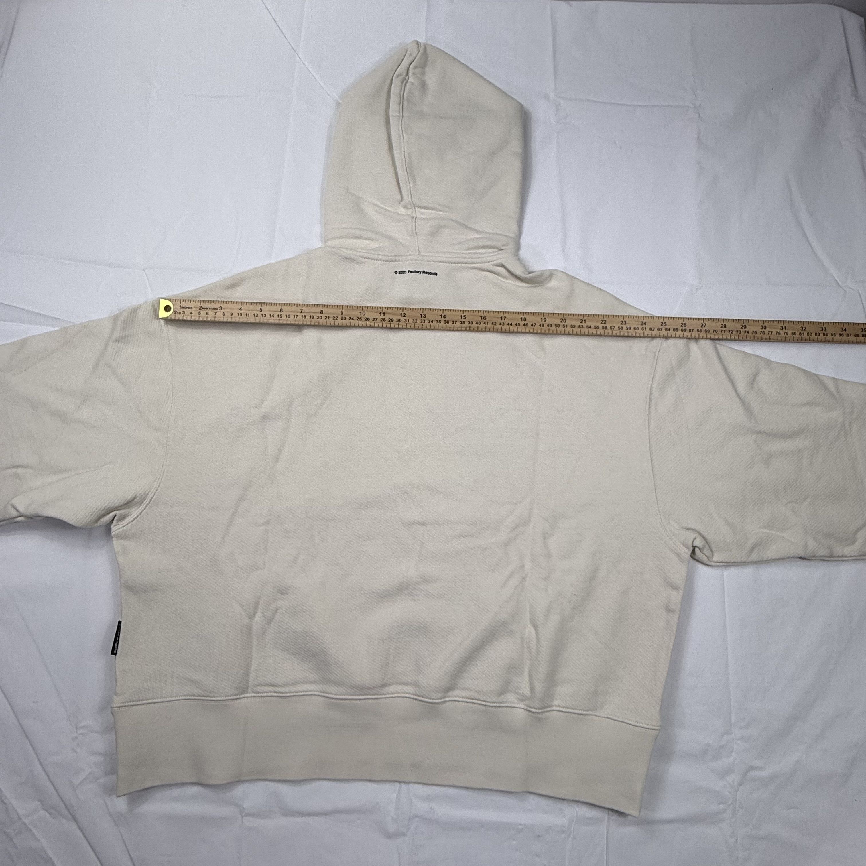 Palm Angels Palm Angels Cream Graphic Hoodie Mens Medium Size US M / EU 48-50 / 2 - 11 Thumbnail