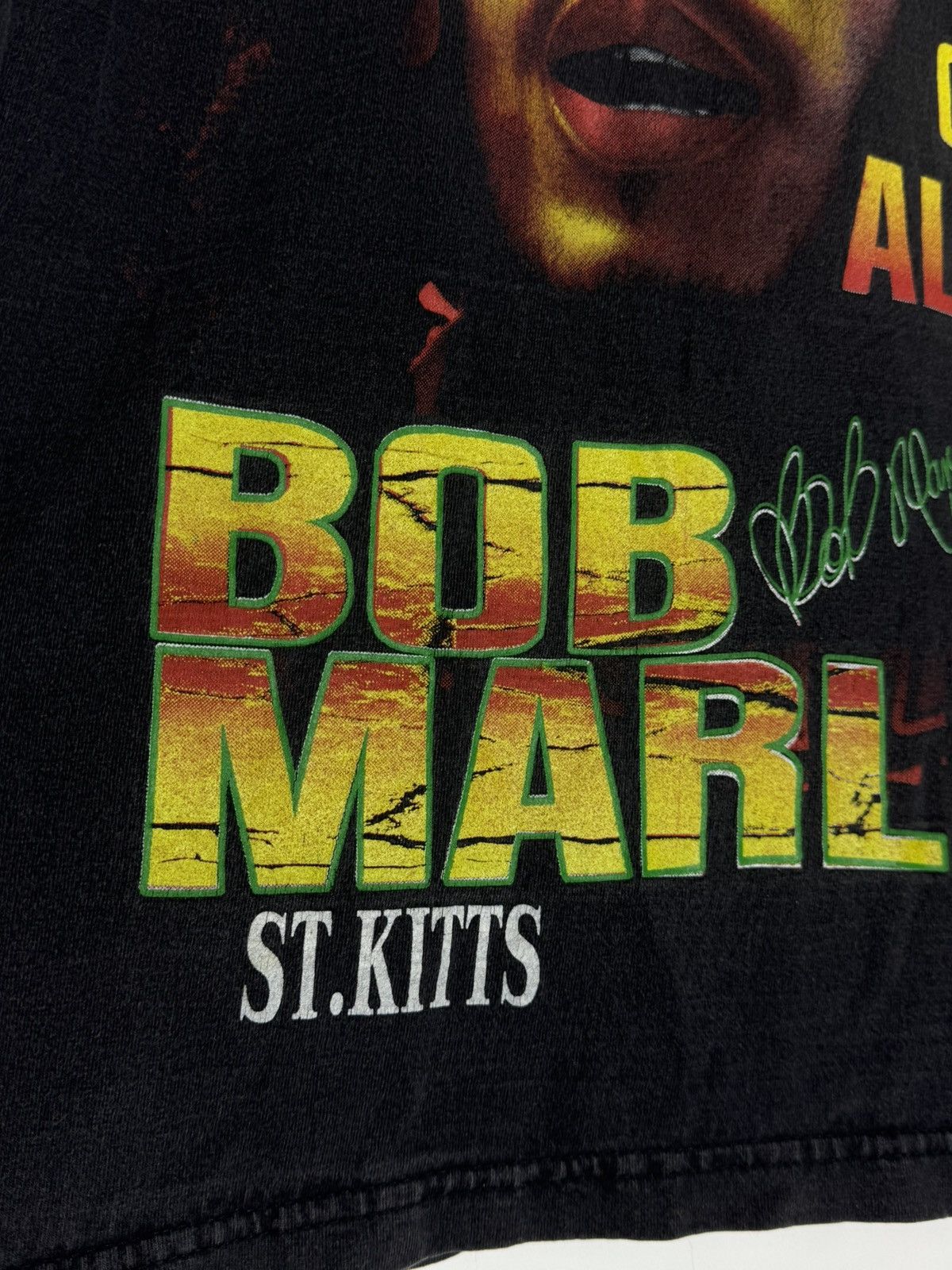 Bob Marley Vintage Bob Marley Every Little Thing Gonna Be Alright Shirt Size US S / EU 44-46 / 1 - 4 Thumbnail