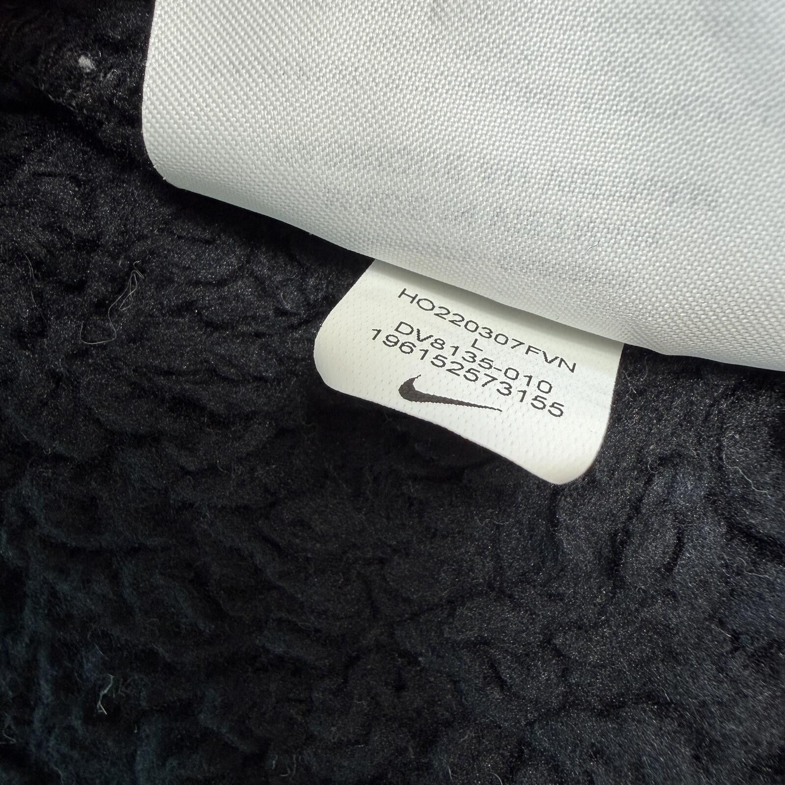 Nike Nike Sherpa Teddy Fleece Longline Full Zip Jacket Black L Size L / US 10 / IT 46 - 8 Thumbnail