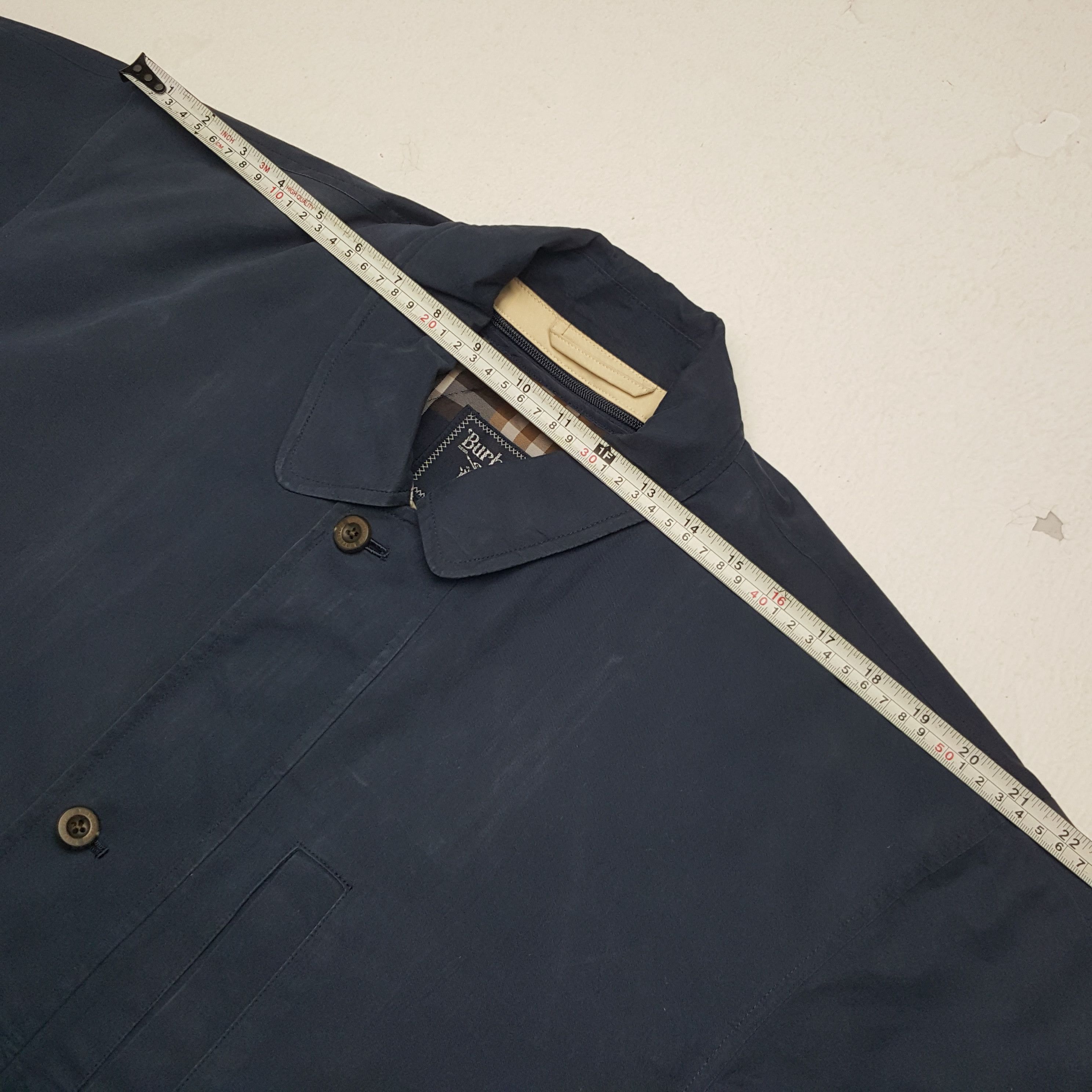Burberry × Vintage Vintage Burberrys Custom Spell Out Zipper Jacket Size US L / EU 52-54 / 3 - 6 Thumbnail