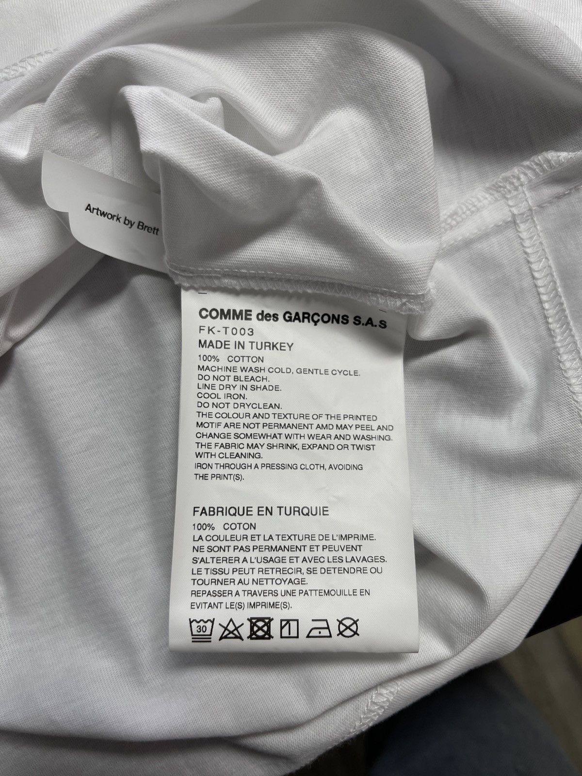 Comme des Garcons SHIRT Comme Des Garçons SHIRT Big Strawberry Tee Size US L / EU 52-54 / 3 - 6 Thumbnail