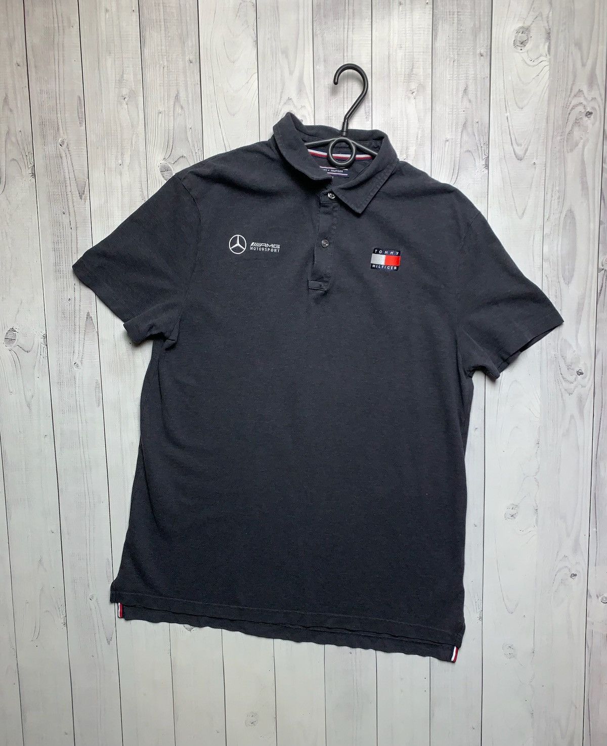 Mercedes-Benz × Vintage Vintage Tommy Hilfiger x Mercedes Benz racing polo size L Size US L / EU 52-54 / 3 - 1 Thumbnail
