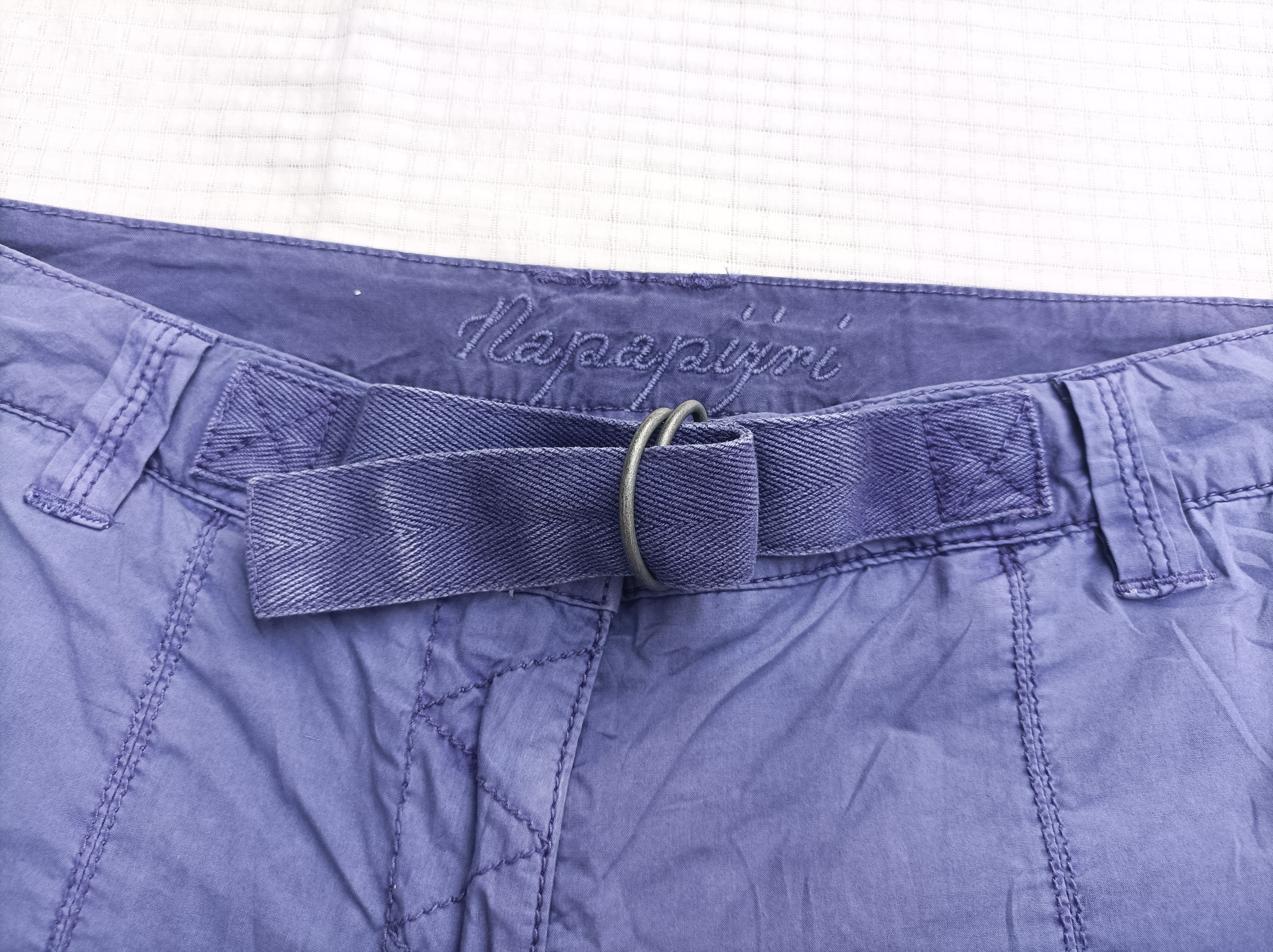Napapijri (P369) Napapijri Purple Cargo Women Shorts 42 Size 28" / US 6 / IT 42 - 7 Thumbnail