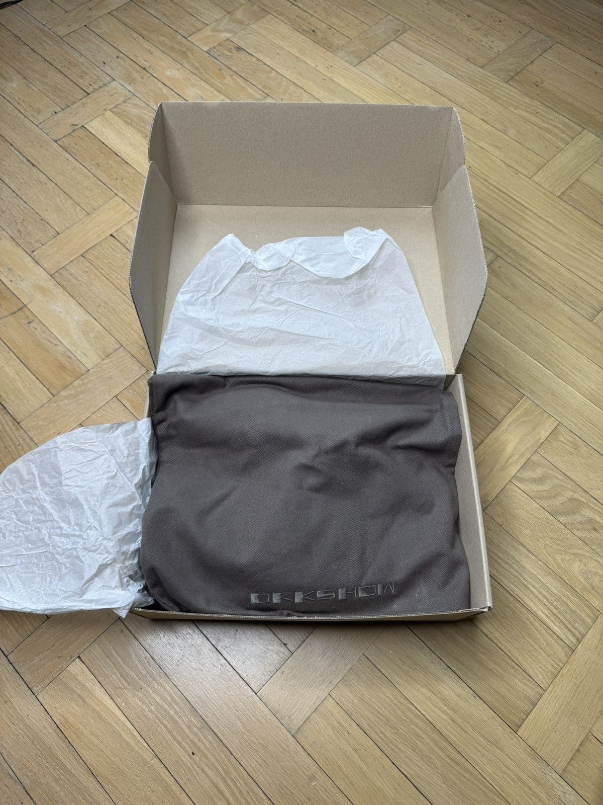 Rick Owens Drkshdw RICK OWENS DRKSHDW PUFFER RAMONES GRAY BROWN Size US 8 / EU 41 - 4 Thumbnail