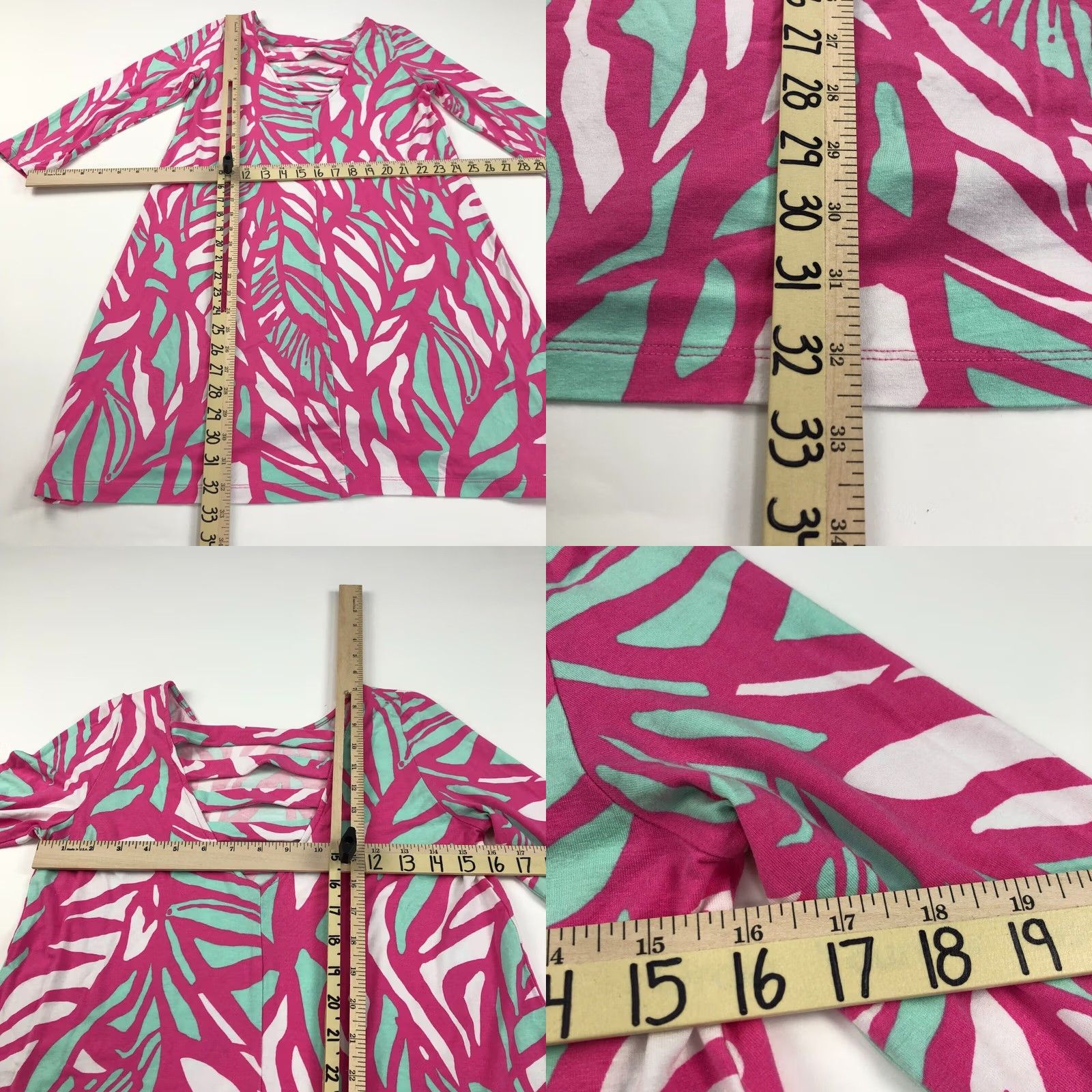 Lilly Pulitzer Lilly Pulitzer Ophelia Swing Dress Multicolor Geometric Womens Sleeveless Round Neck A-Line Knee Length Small Regular Size S Size S / US 4 / IT 40 - 9 Thumbnail