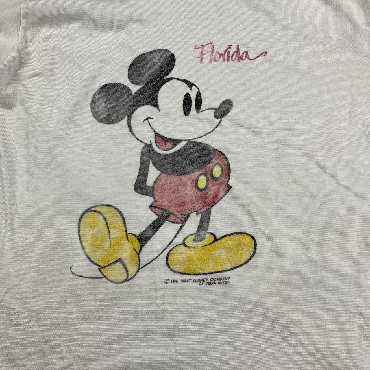 Designer Vintage 70’s Mickey shirt Size US S / EU 44-46 / 1 - 2 Thumbnail