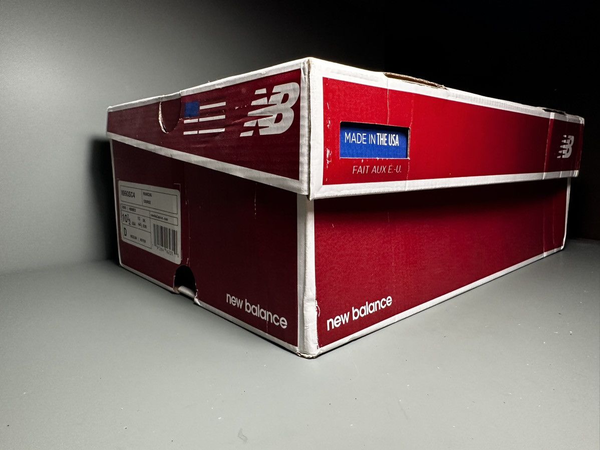 New Balance × Stussy New balance 990v4 MiUSA Made in USA Stussy Cream 44.5 Size US 10.5 / EU 43-44 - 16 Thumbnail