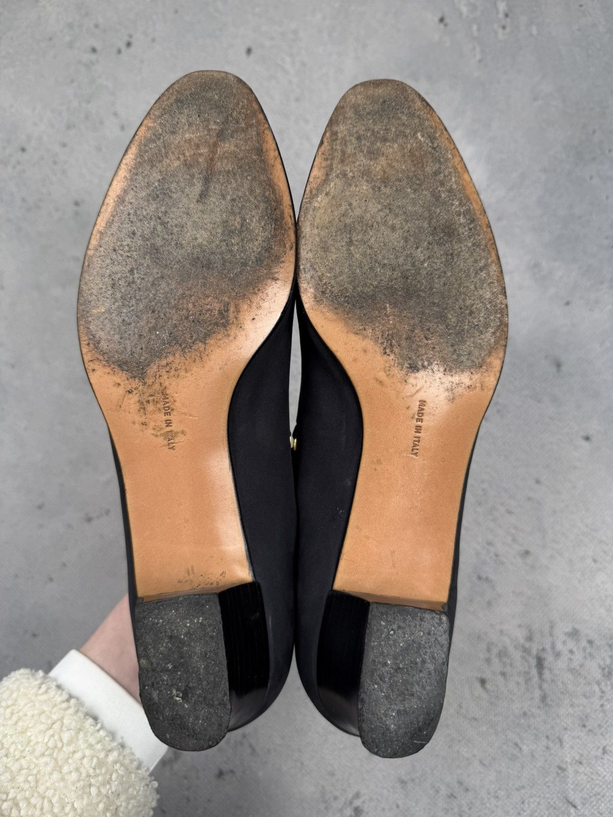 Salvatore Ferragamo Salvatore Ferragamo Boutique Vintage Suede Leather Heels Size US 7.5 / IT 37.5 - 9 Thumbnail
