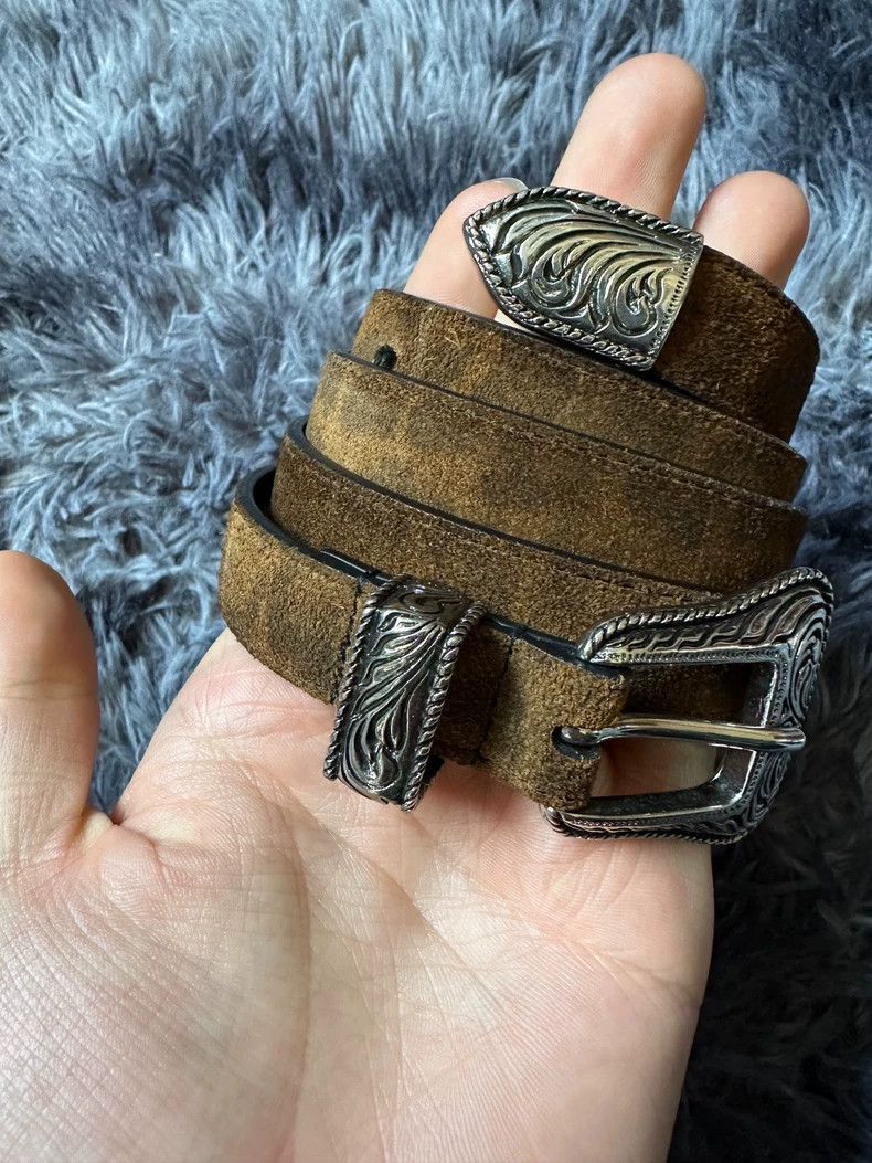 Yves Saint Laurent Saint Laurent 14aw carved series belt 2502-Nextarrow Size ONE SIZE - 1 Thumbnail