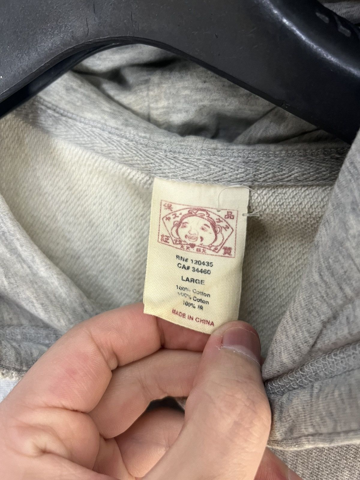 Evisu × Vintage VERY RARE EVISU TOKYO JAPAN STYLE HOODIE DESIGNER Y2K 90s Size US M / EU 48-50 / 2 - 7 Thumbnail
