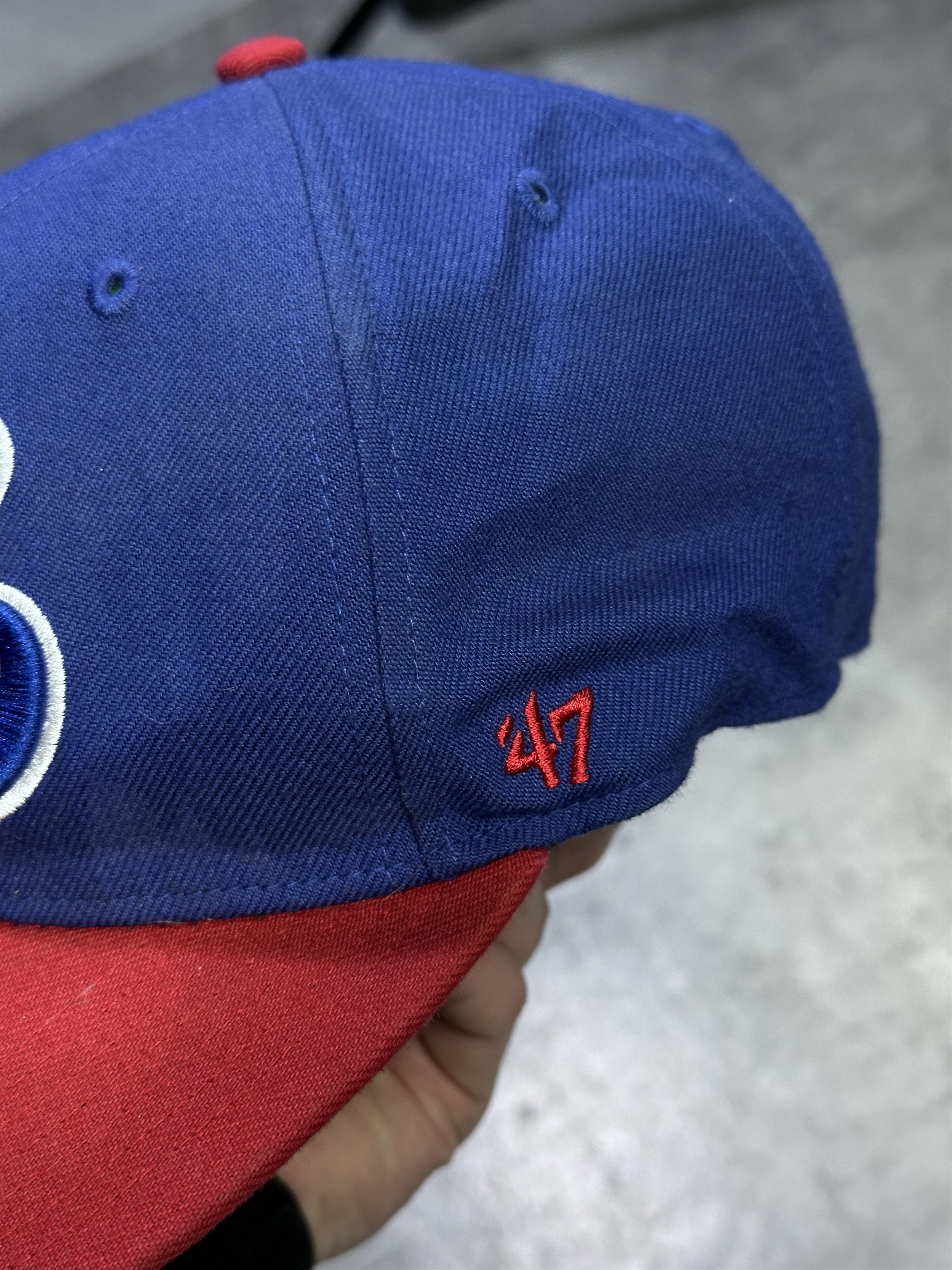 47 Brand Montreal Expos hat fan blue red logo cap Size ONE SIZE - 4 Thumbnail
