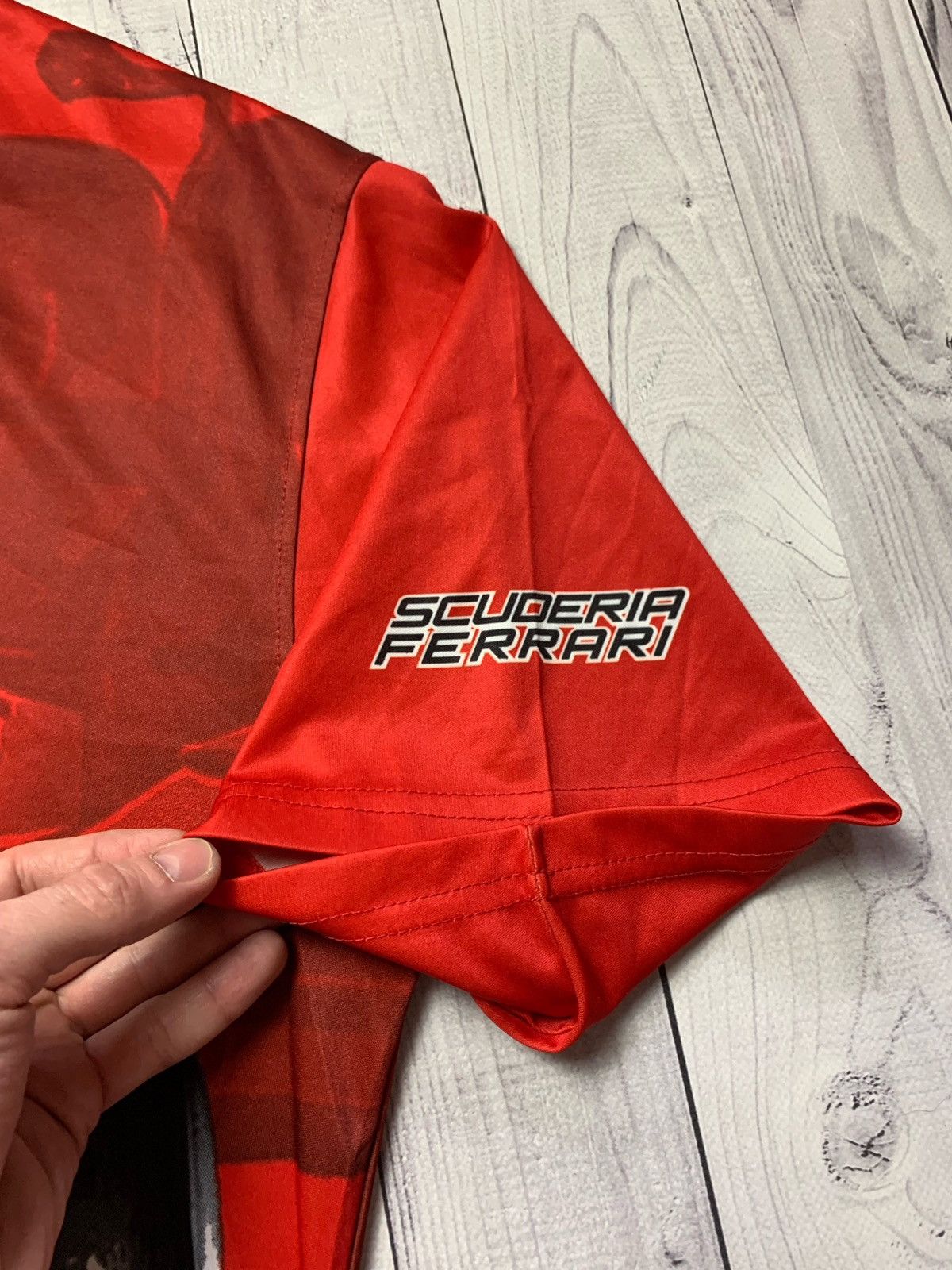 Vintage Ferrari f-1 racing T-shirt big logo tee Size XL Size US XL / EU 56 / 4 - 6 Thumbnail