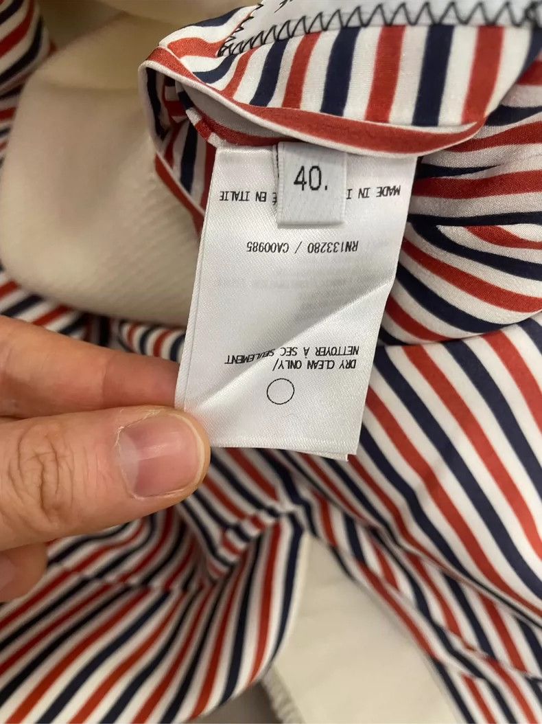 Thom Browne Thom Browne A beige gold knuckelwool suit jacket Size 40S - 6 Thumbnail