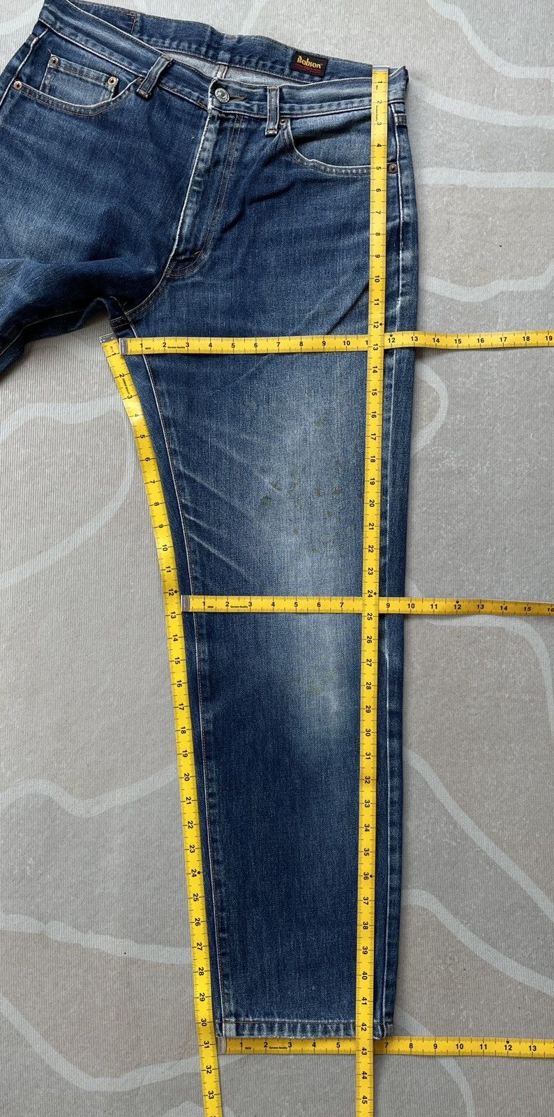 Japanese Brand Bobson Jeans (LG135) Size US 32 / EU 48 - 18 Thumbnail