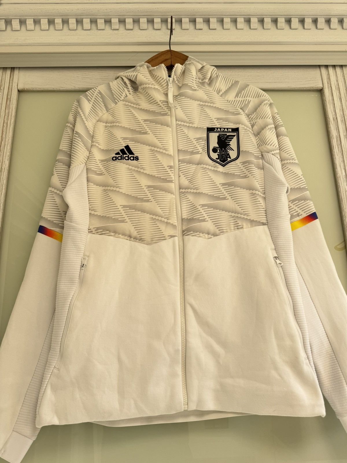 Adidas Japan 2022-2023 Soccer Track Jacket Football Jersey Shirt Size US S / EU 44-46 / 1 - 5 Thumbnail