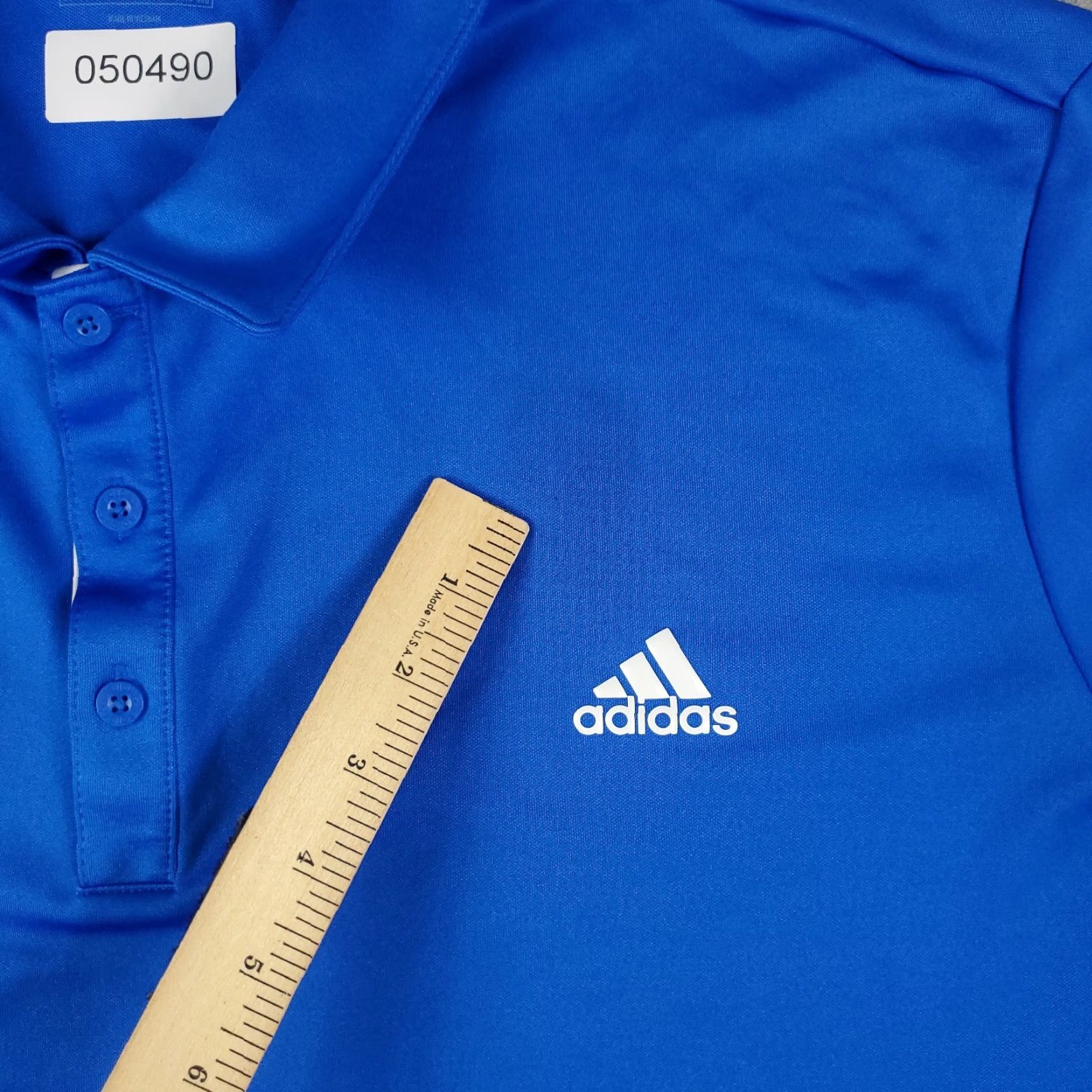 Adidas Adidas Shirt Mens 2XL Blue Polo Golf Casual Short Sleeve Size US XXL / EU 58 / 5 - 3 Thumbnail