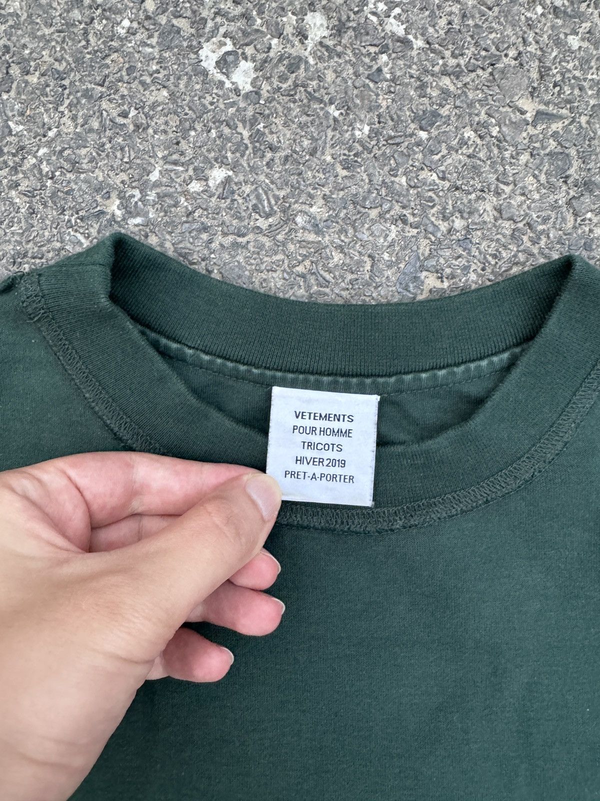 Vetements Vetements Inside Out Oversized Longsleeve designed by Demna Size US M / EU 48-50 / 2 - 4 Thumbnail