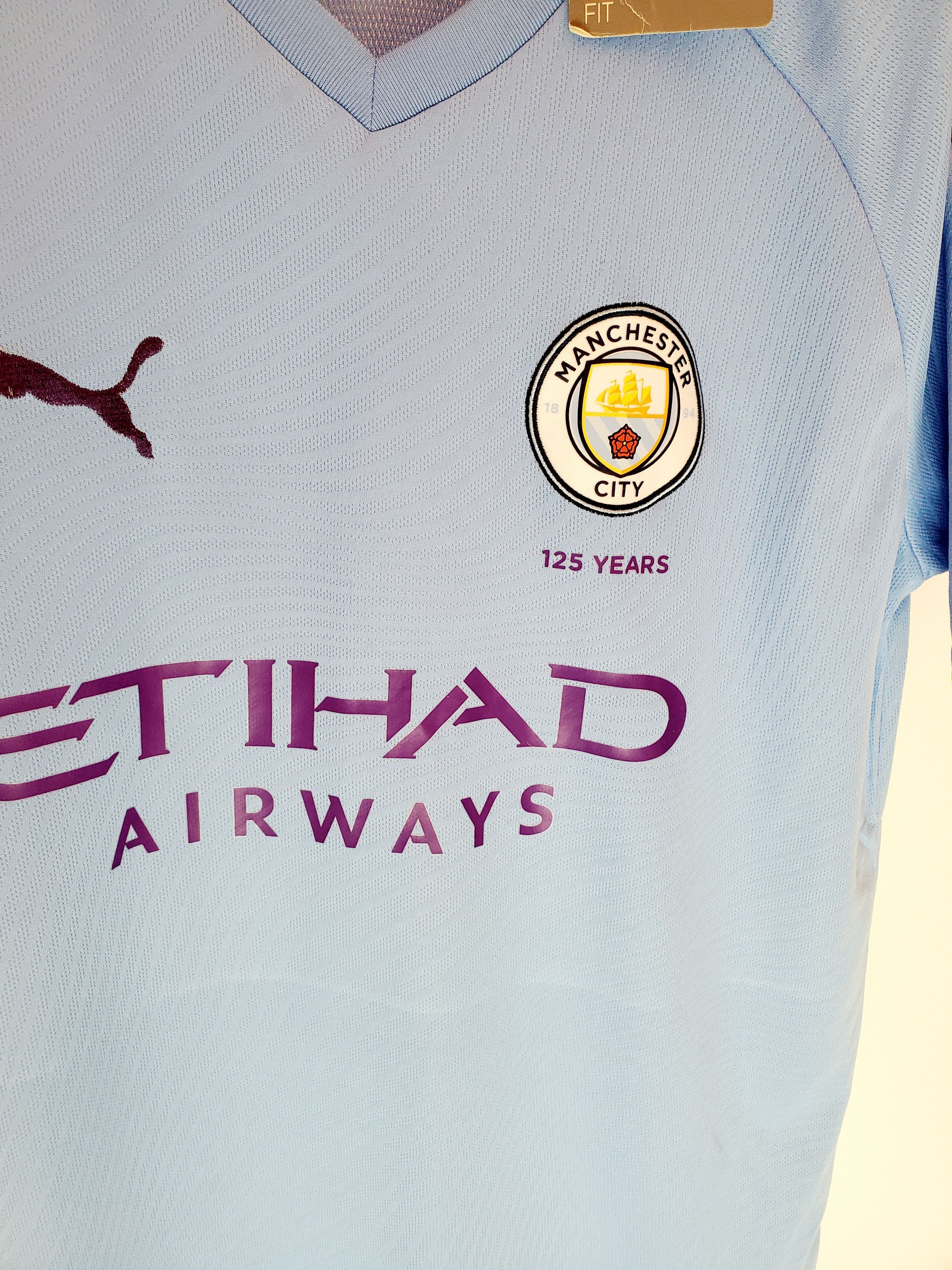 Puma Manchester City Home 19/20 puma soccer jersey size S Size US S / EU 44-46 / 1 - 2 Thumbnail