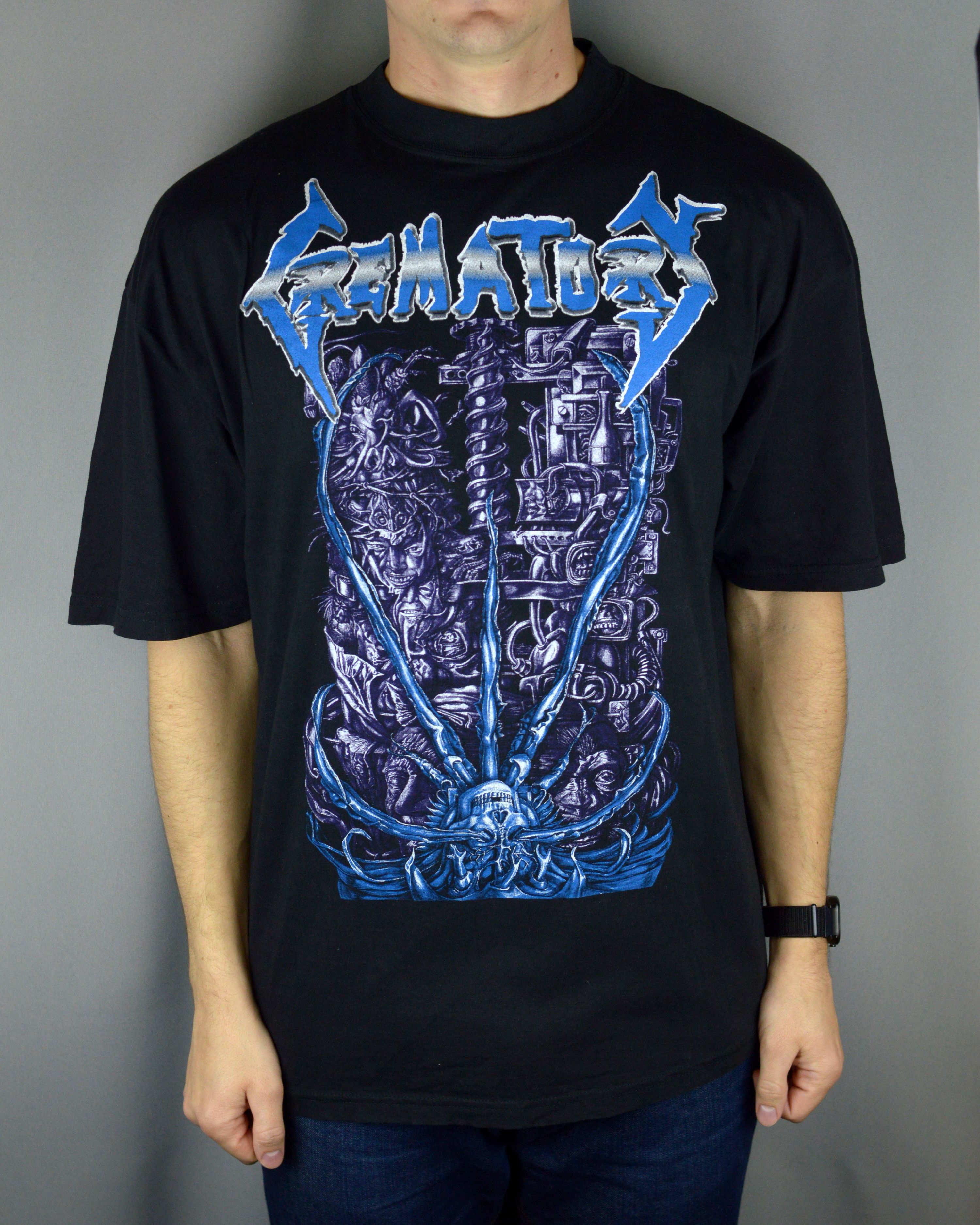 Vintage Vintage Crematory 90s t shirt Size US XL / EU 56 / 4 - 1 Thumbnail