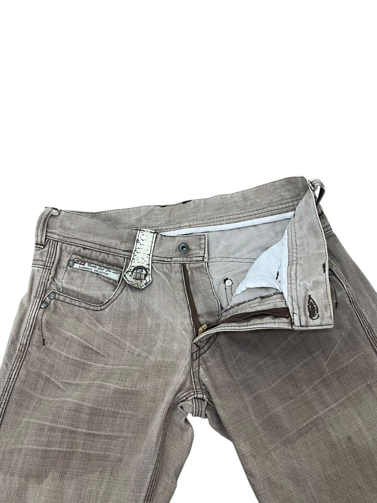 Japanese Brand Slim Jeans Nicole Club Python Gothic 1🟦8 Size US 29 - 20 Thumbnail