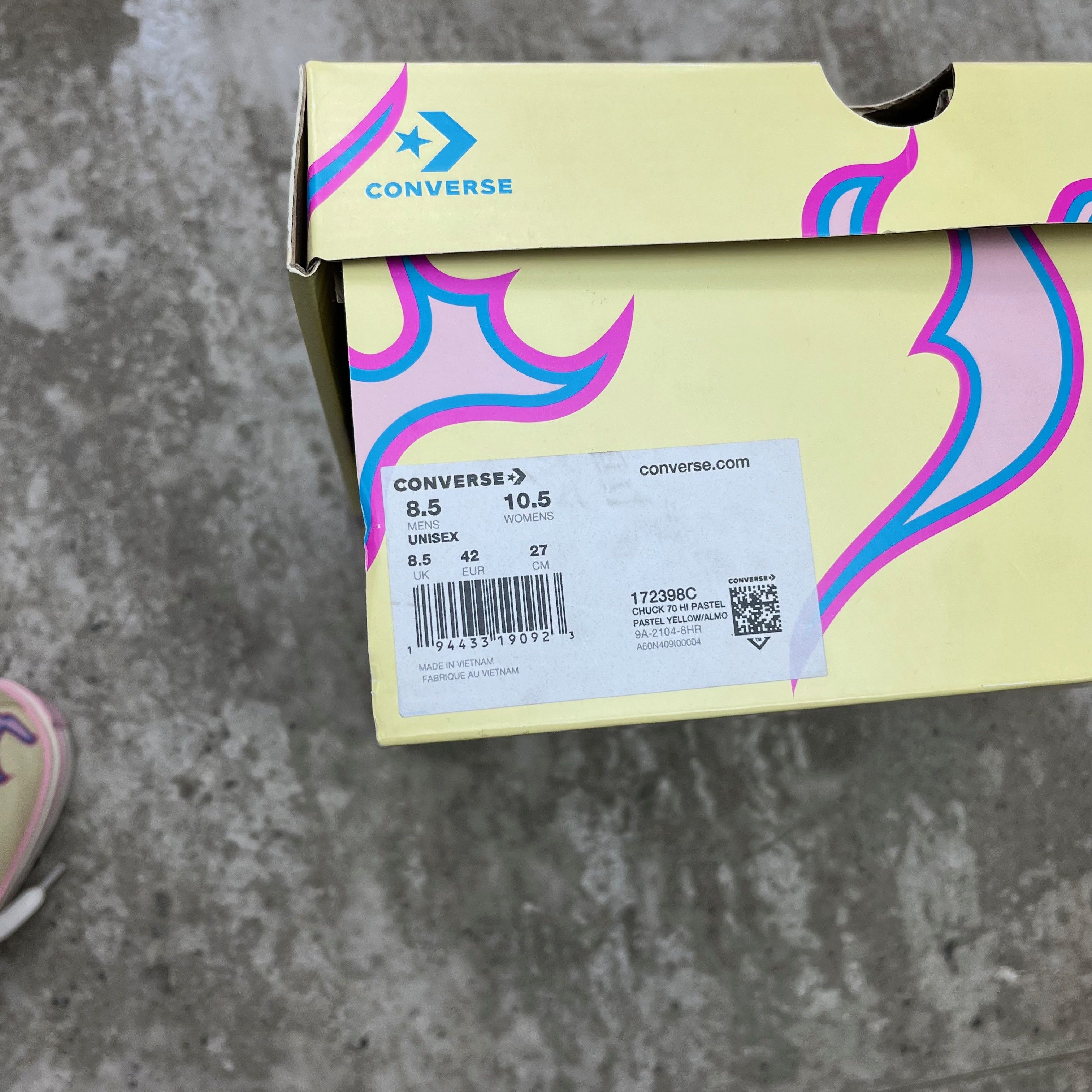 Converse GOLF WANG X CONVERSE CHUCK 70 HI YELLOW SNEAKERS - 5037 Size US 9 / EU 42 - 10 Thumbnail