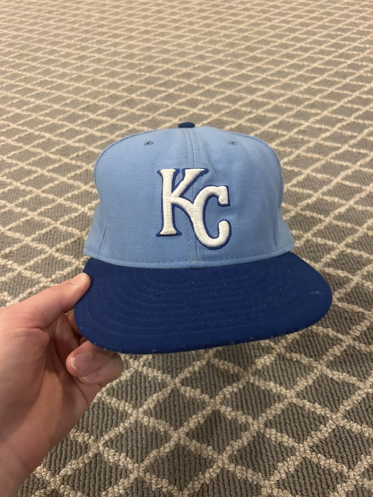 New Era KC Royals Fitted Hat Size ONE SIZE - 2 Thumbnail