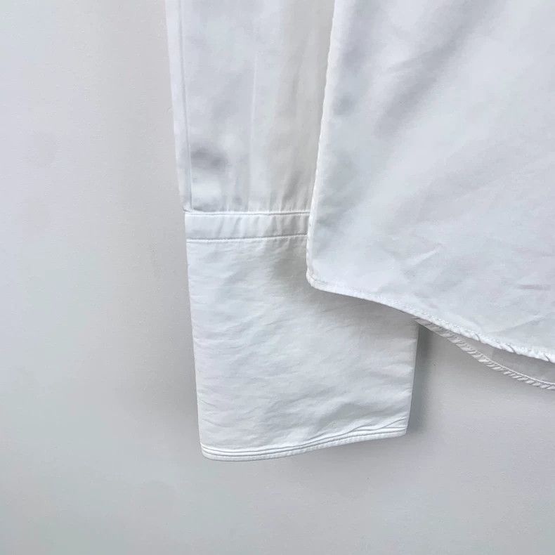Other Givenchy Size39 White Cotton Collar Long Sleeve Shirt Size US M / EU 48-50 / 2 - 4 Thumbnail
