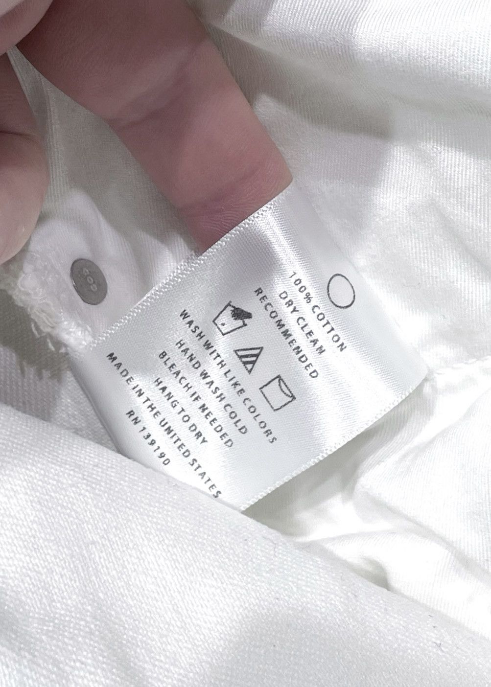 Fear of God Fear Of God Fourth Collection White Destroyed Jeans Size US 28 / EU 44 - 10 Thumbnail