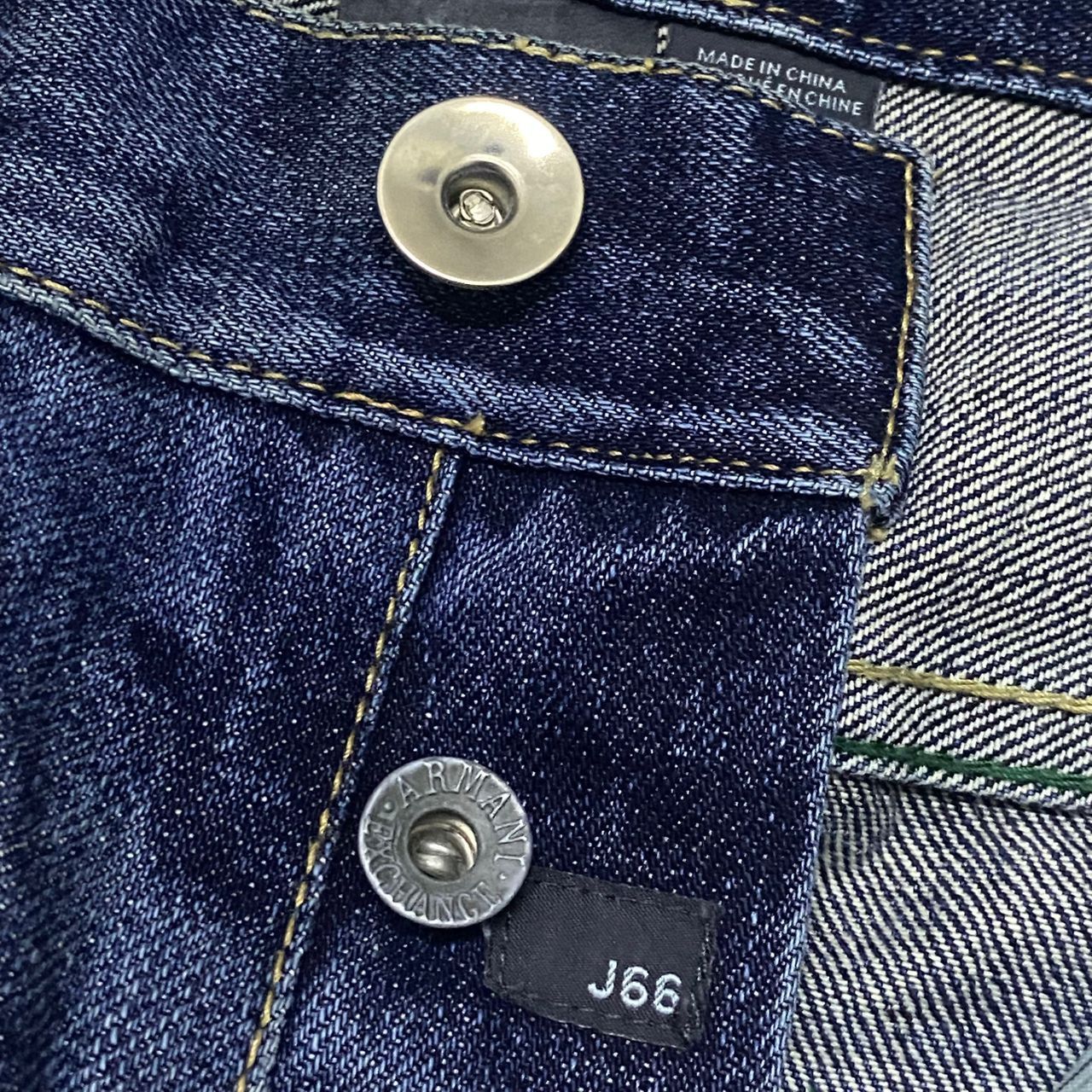 Armani Exchange 💥Best Offer💥Vintage Armani Exchange Selvegde Denim Size US 34 / EU 50 - 16 Thumbnail