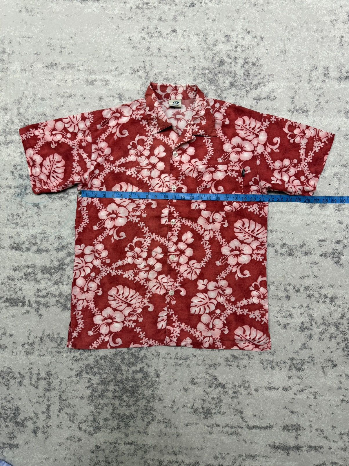 Vintage PIKO HAWAIIAN LONGBOARD WEAR MOTIVE FLORAL BUTTON UP SHIRT Size US M / EU 48-50 / 2 - 12 Thumbnail