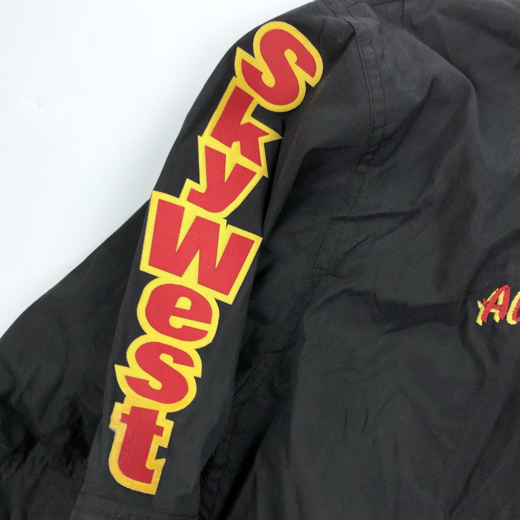 Weatherproof VINTAGE Weatherproof Jacket Windbreaker XL Mens Black Quarter-Zip Mock Neck Logo Aviation Corporate Weatherproof SkyWest United Way Size US XL / EU 56 / 4 - 3 Thumbnail