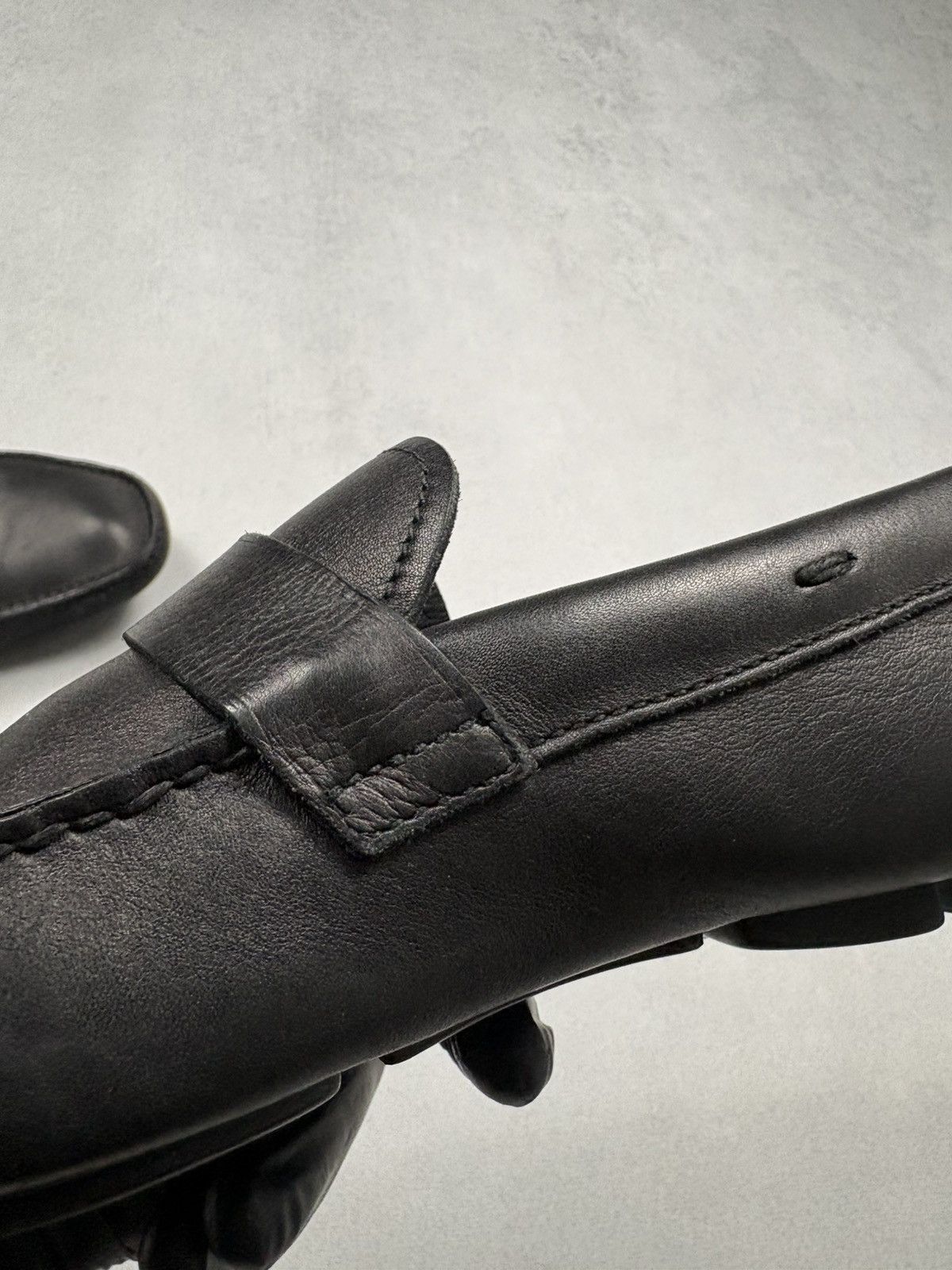 Prada Prada Leather Buckle Driving Loafers Black Size 10 Classic Size US 10 / EU 43 - 12 Thumbnail