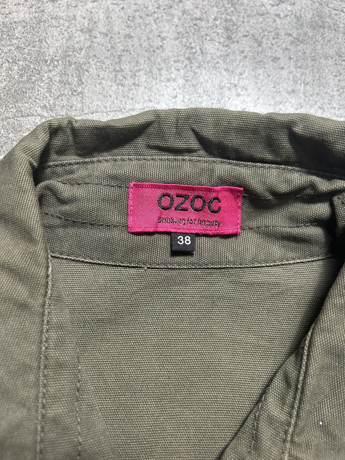 Japanese Brand Vintage Ozoc Military Jacket Size S / US 4 / IT 40 - 4 Thumbnail